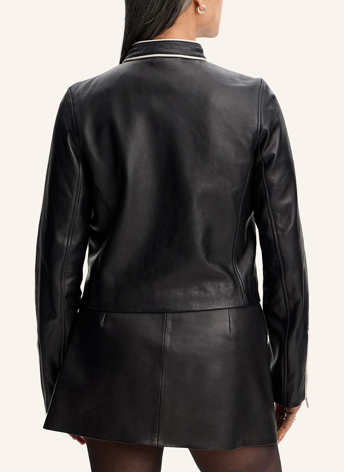 J.LINDEBERG Lederjacke: SCHWARZ
