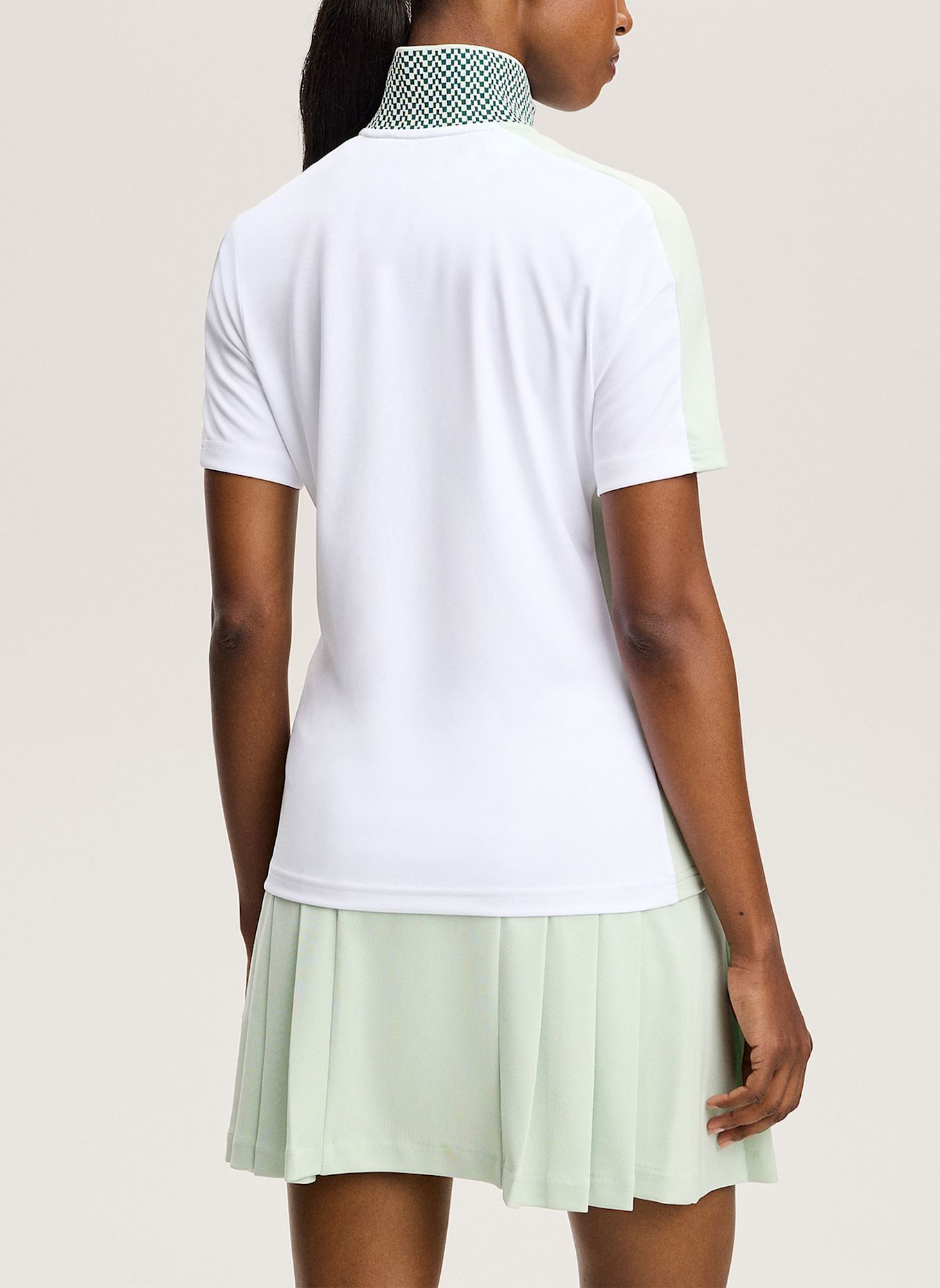 J.LINDEBERG Performance‑Polo‑Top: WEISS