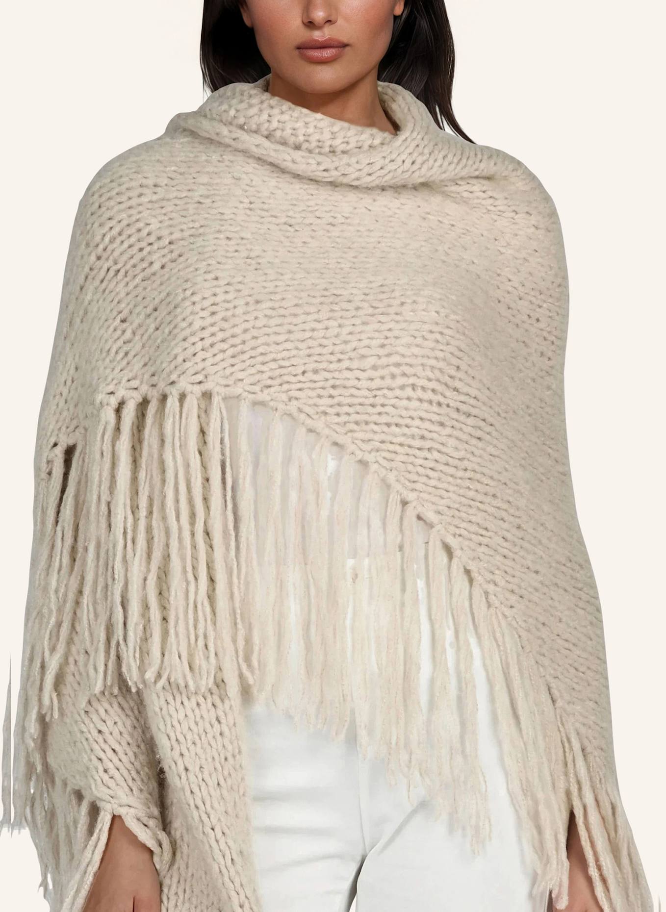 DOUIE Cape MIMI aus Cashmere: HELLBRAUN/ BEIGE