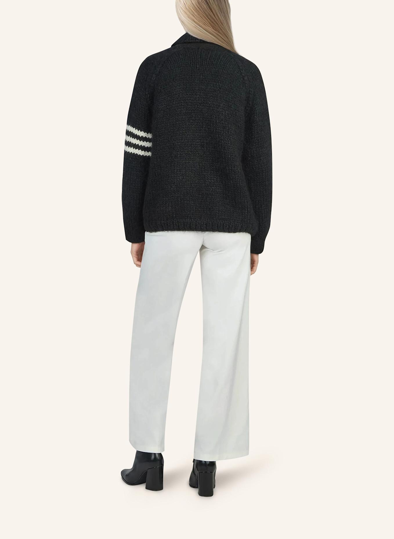 DOUIE Strickjacke LYKKE aus Cashmere: SCHWARZ