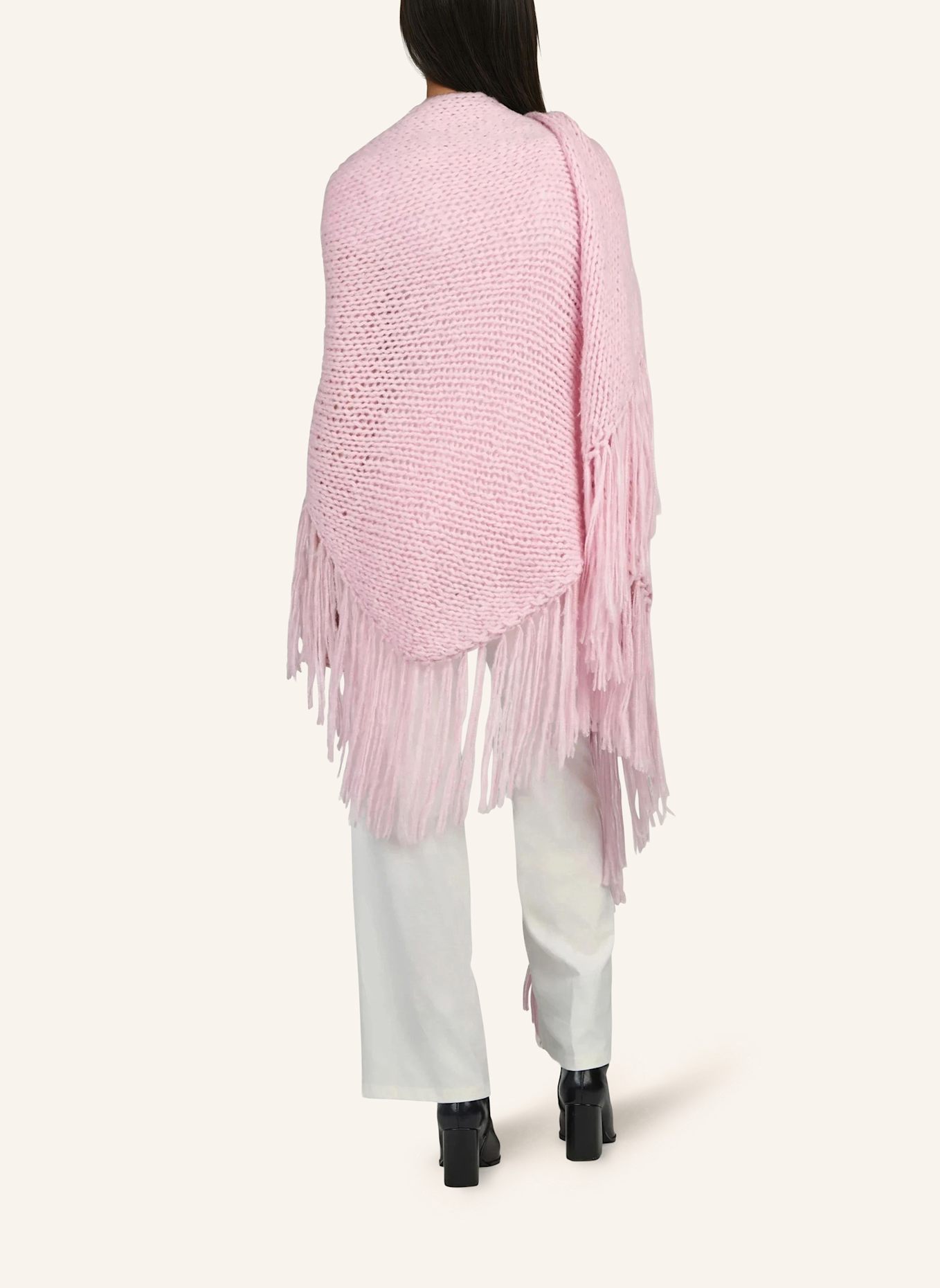 DOUIE Cape MIMI aus Cashmere: ROSA