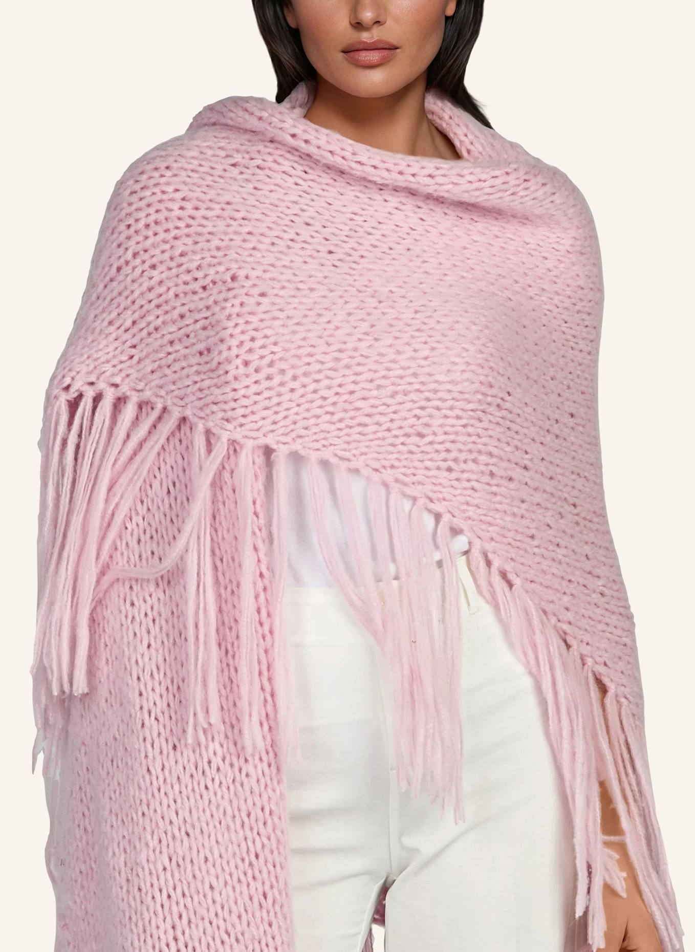 DOUIE Cape MIMI aus Cashmere: ROSA