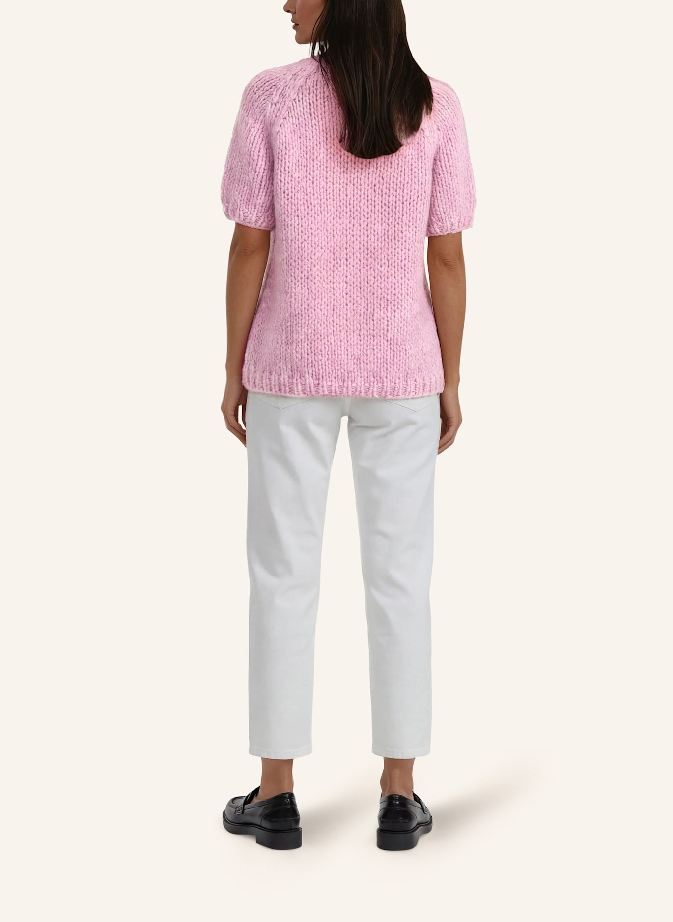 DOUIE Pullover PEARL aus Cashmere: ROSA