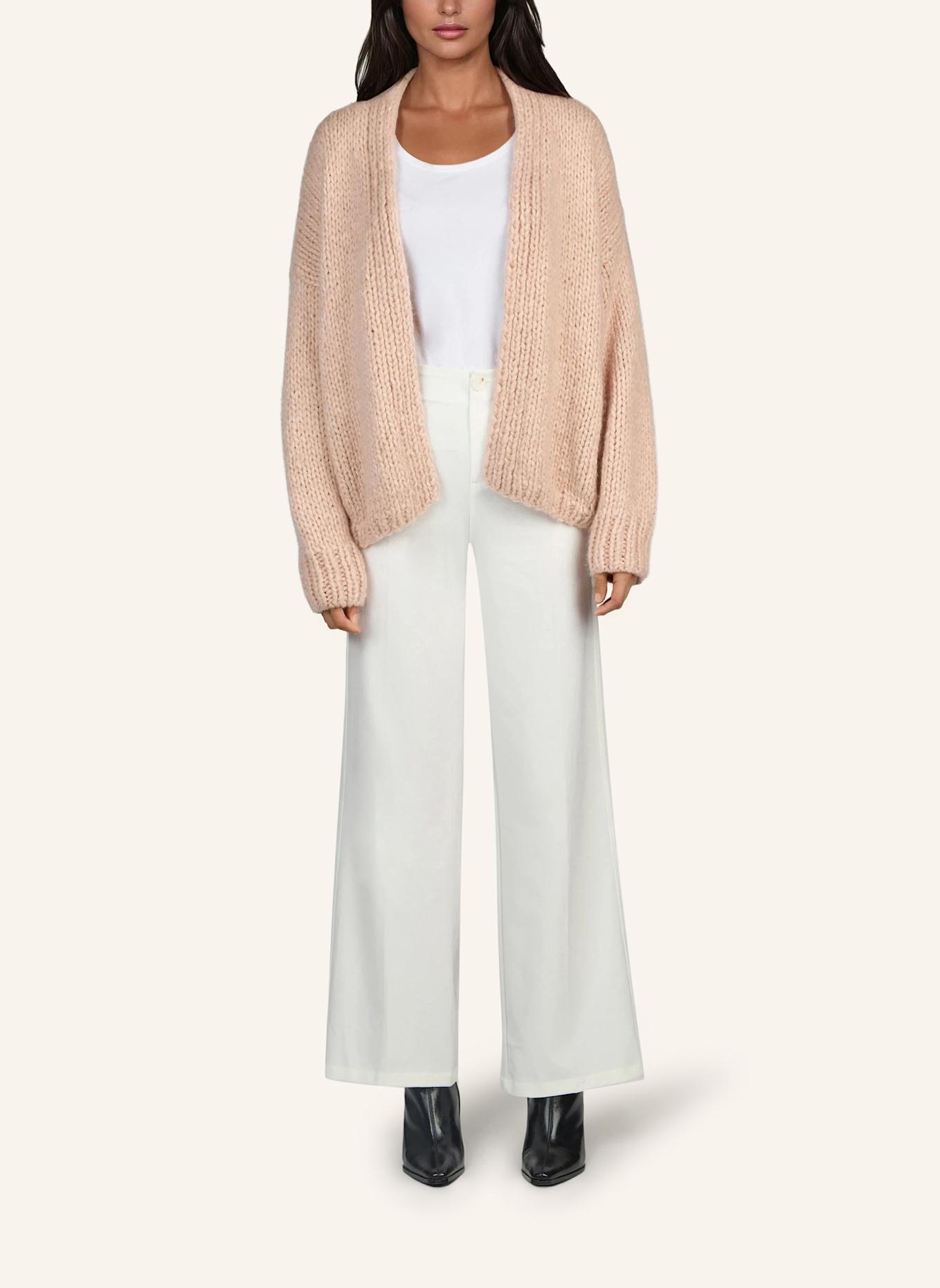 DOUIE Strickjacke DAKOTA aus Cashmere: ROSÉ