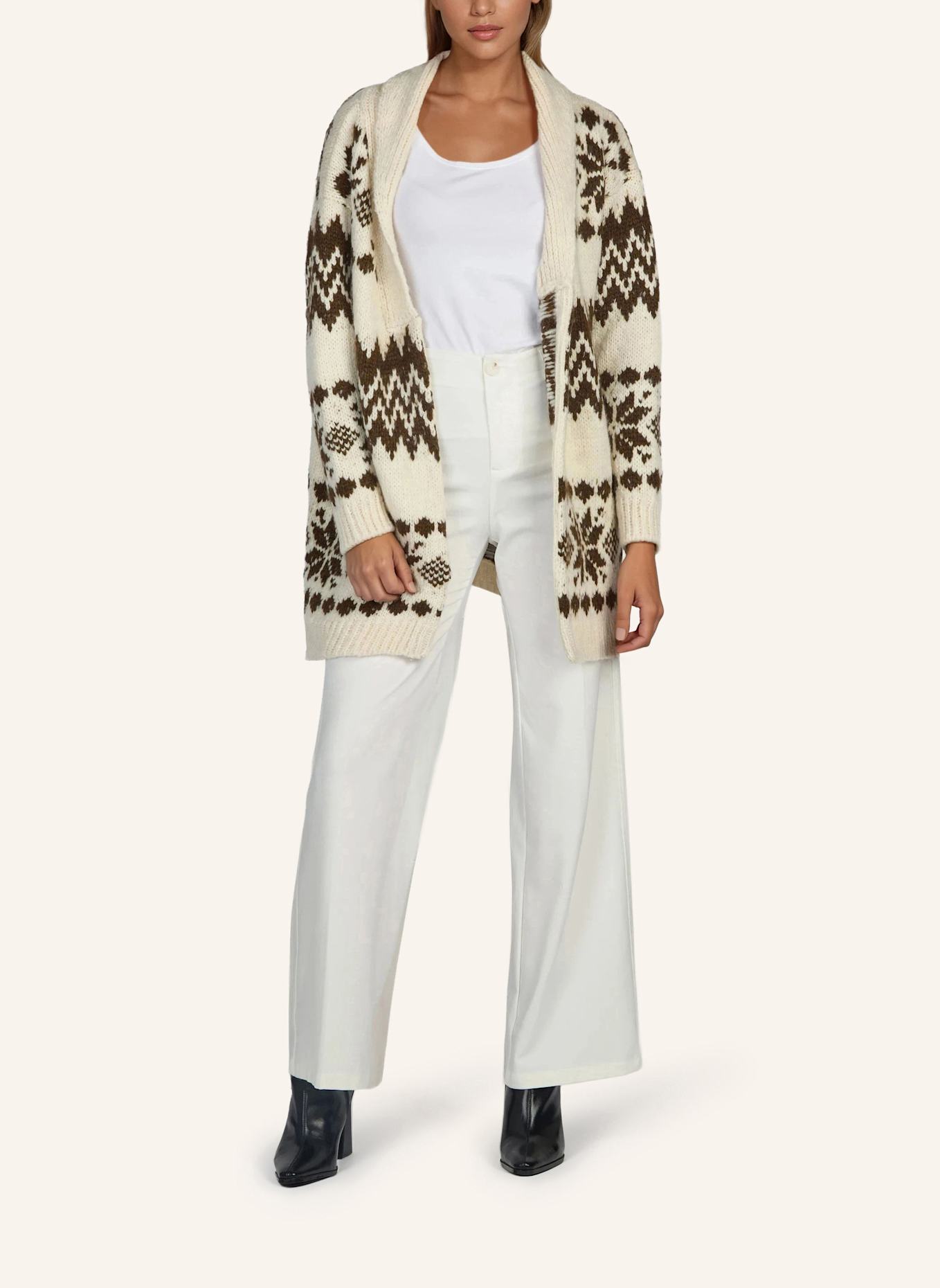 DOUIE Strickjacke ALAIA aus Cashmere: WEISS