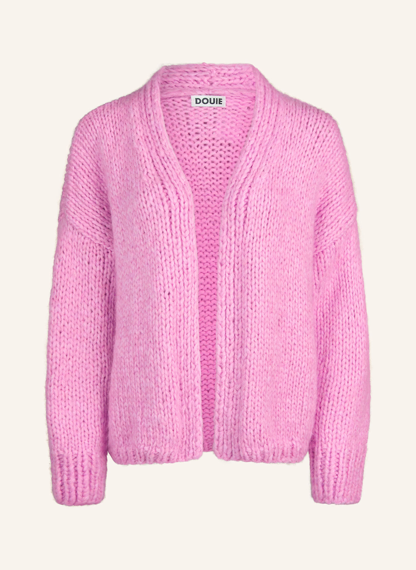 DOUIE Strickjacke DAKOTA aus Cashmere: ROSA