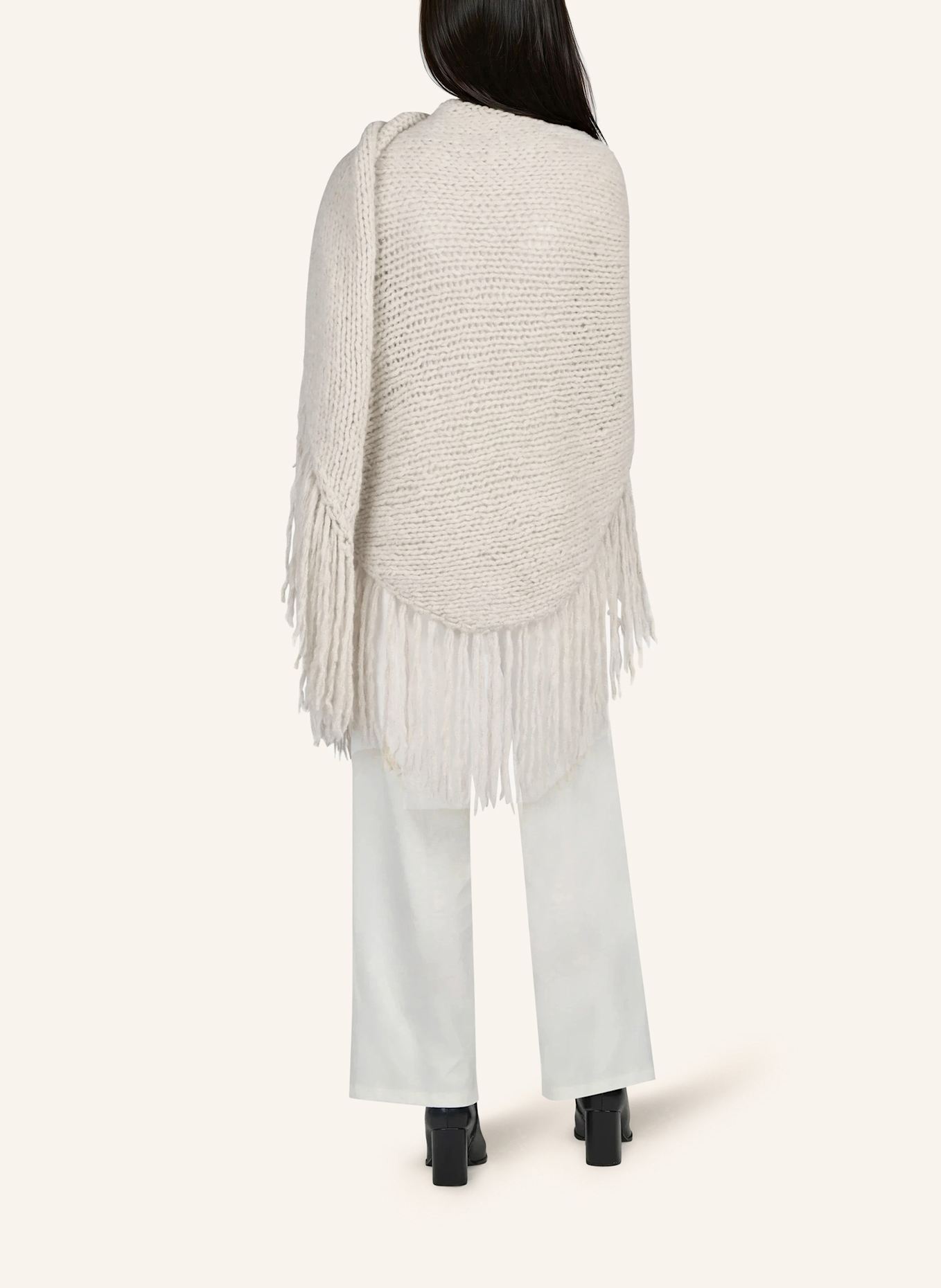 DOUIE Cape MIMI aus Cashmere: ECRU