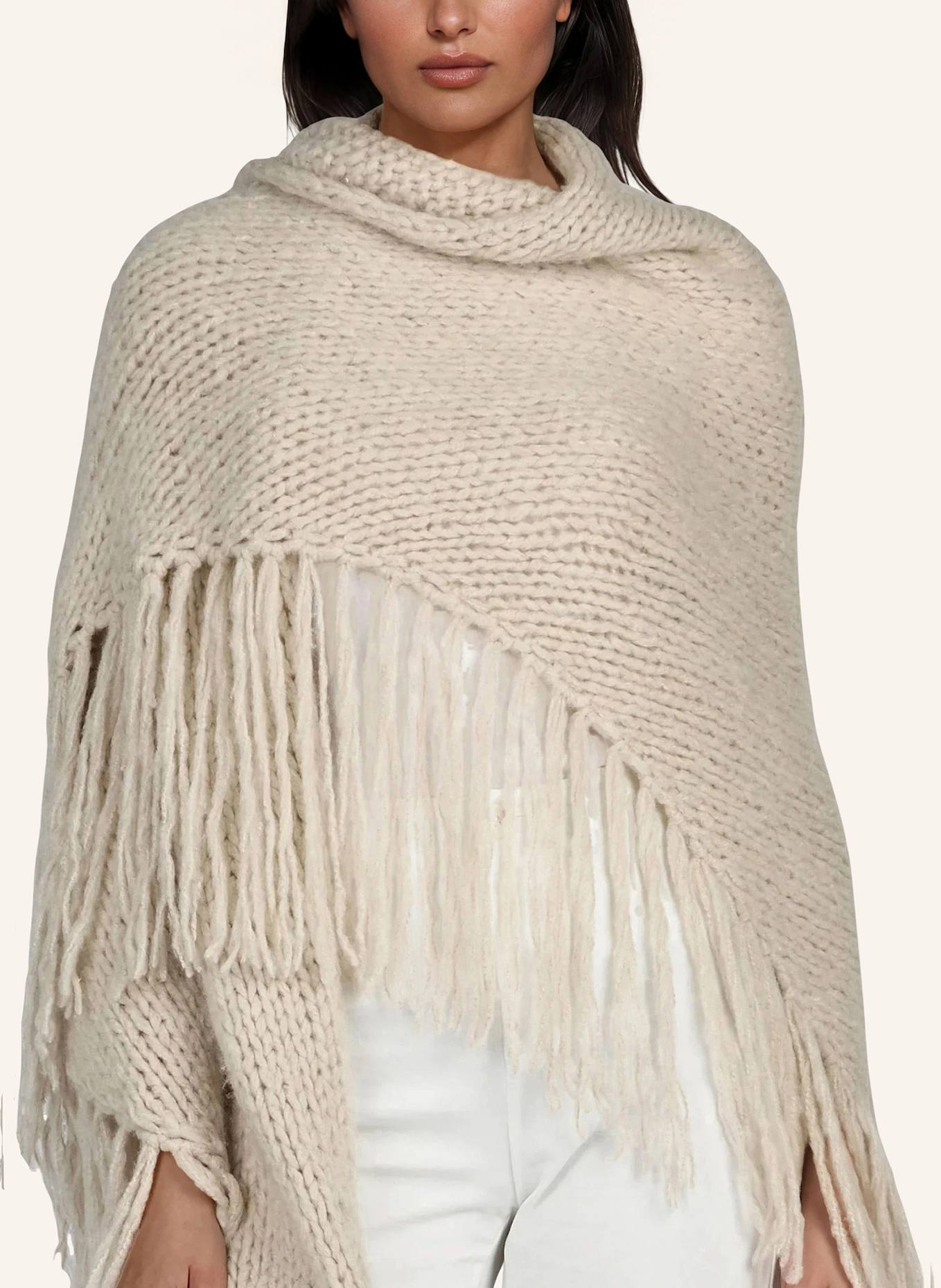 DOUIE Cape MIMI aus Cashmere: BEIGE