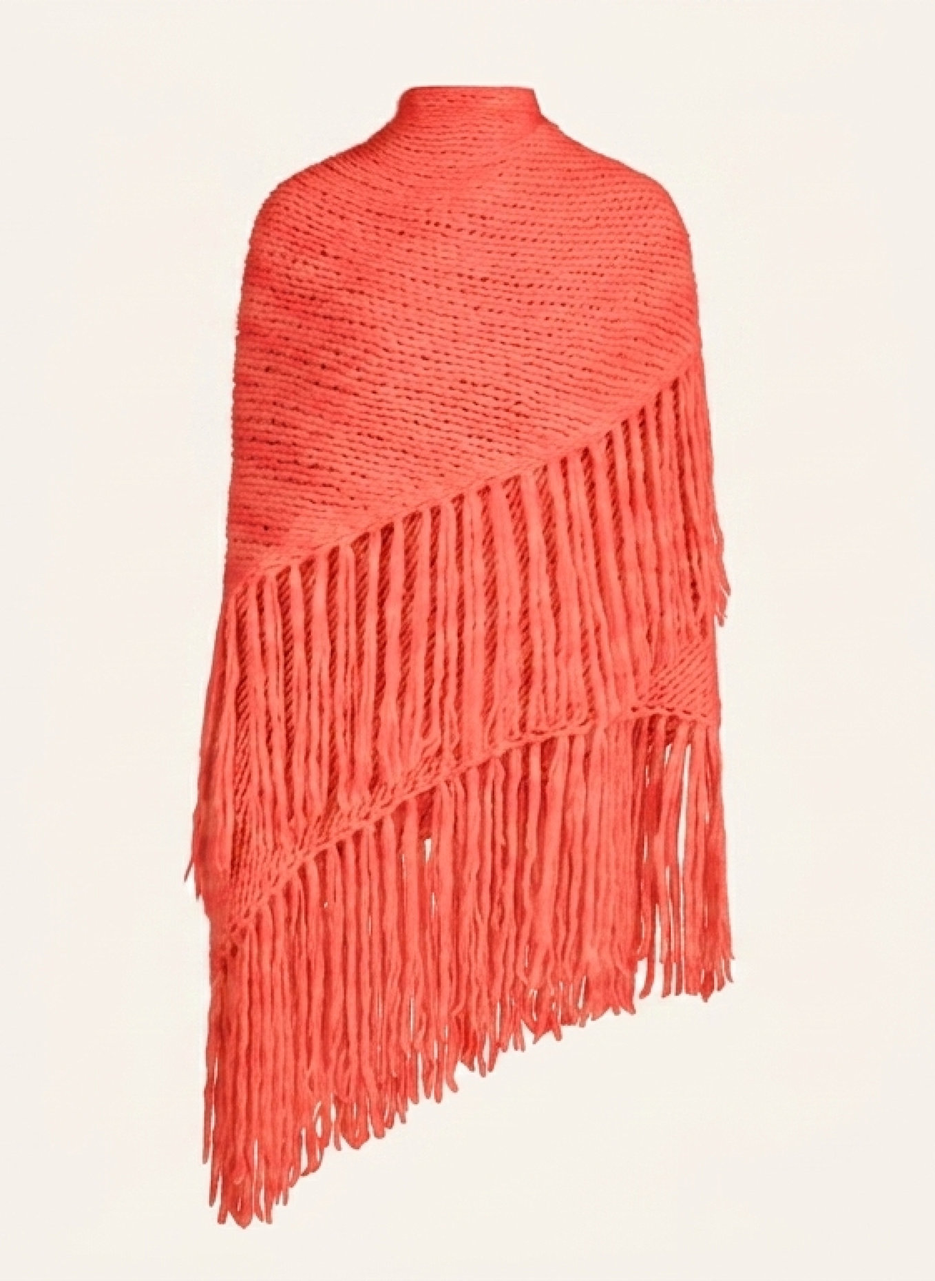 DOUIE Cape MIMI aus Cashmere: ROT