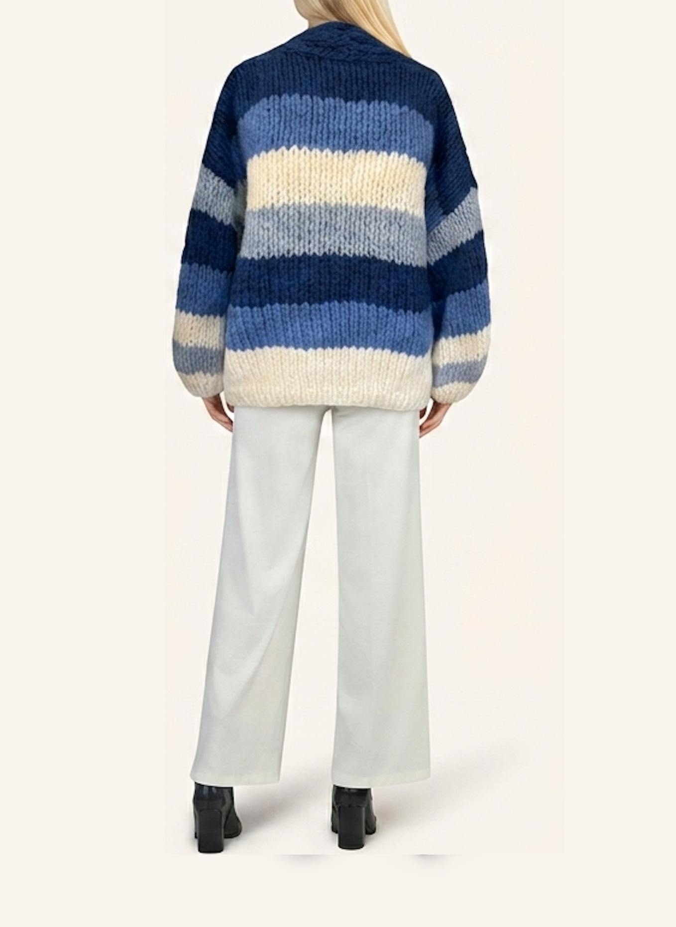 DOUIE Strickjacke TILDA aus Cashmere: BLAU