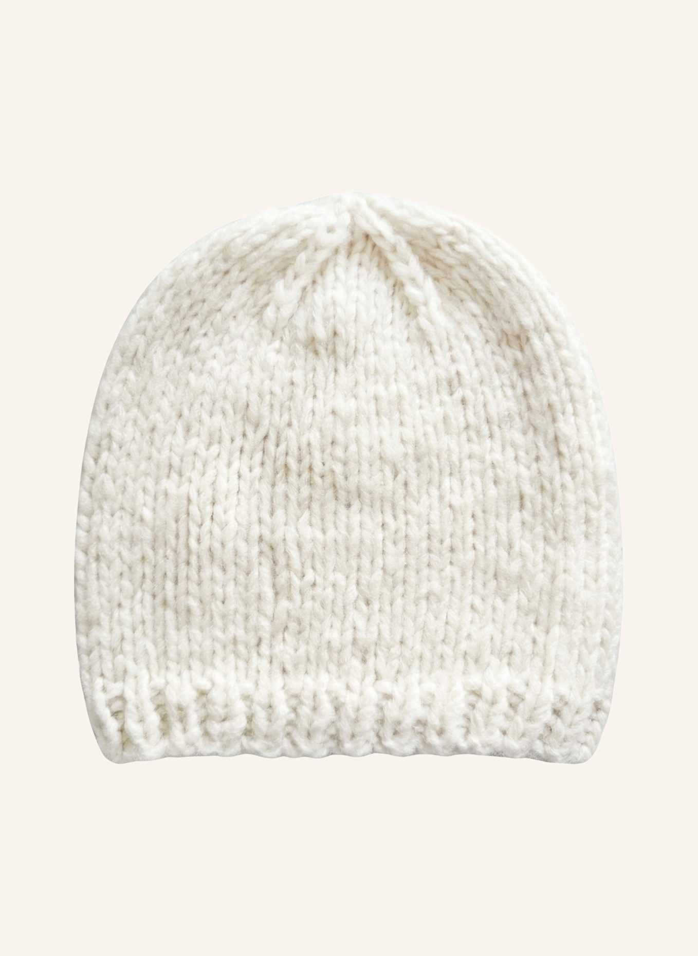 DOUIE Mütze JOSY aus Cashmere: WEISS