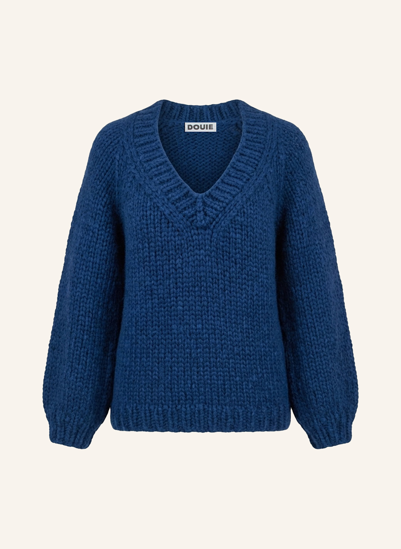 DOUIE Pullover AMELIE aus Cashmere: BLAU