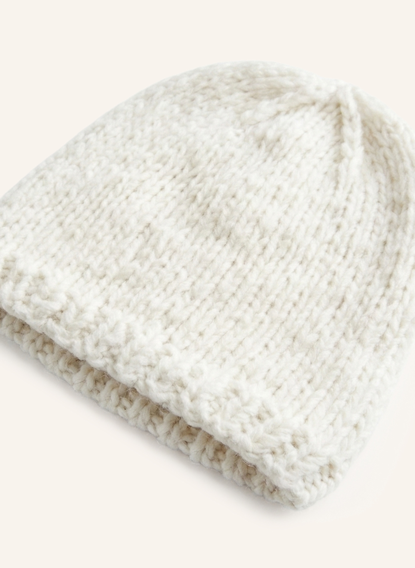 DOUIE Mütze JOSY aus Cashmere: WEISS