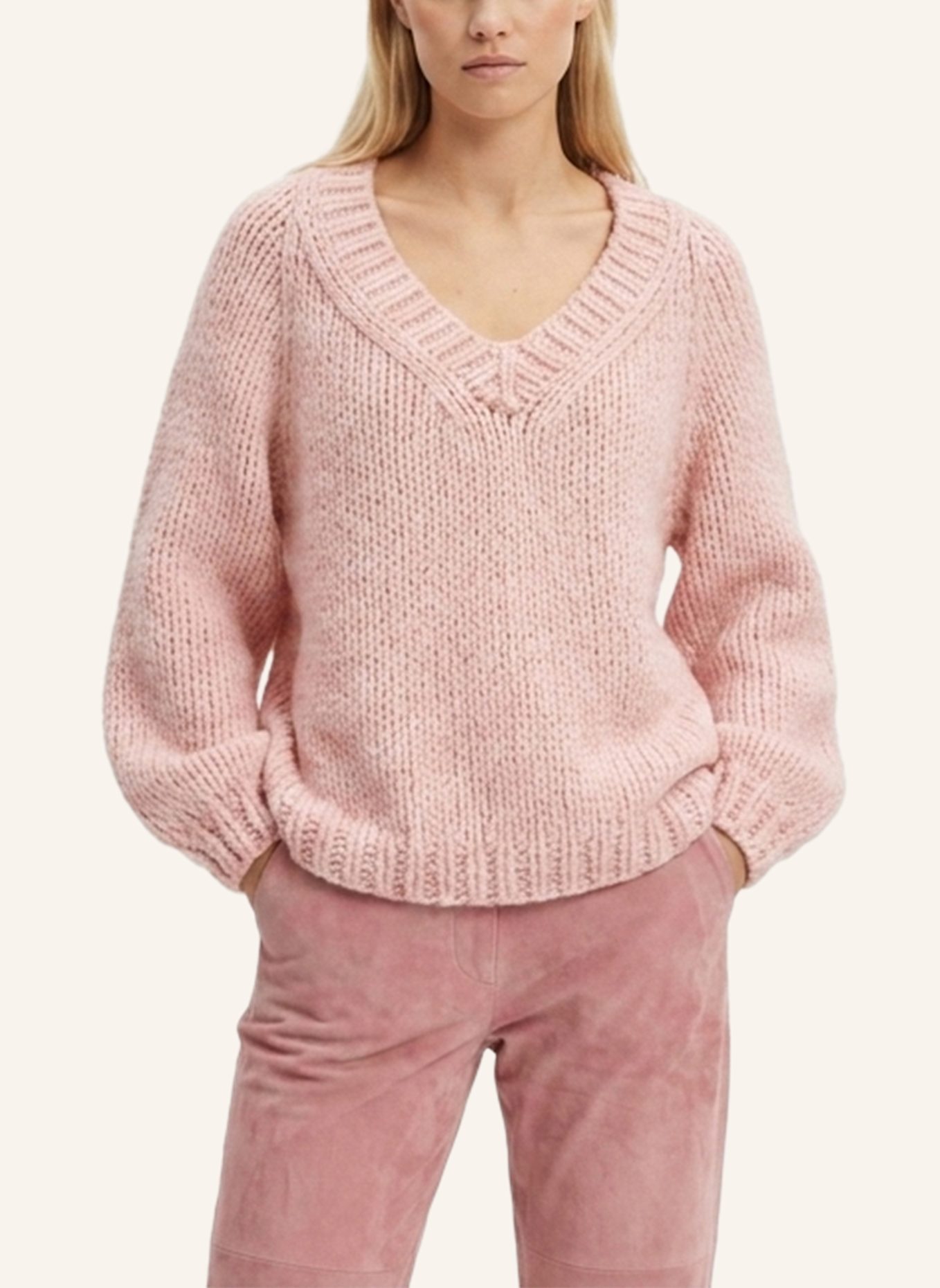 DOUIE Pullover AMELIE aus Cashmere: ROSA
