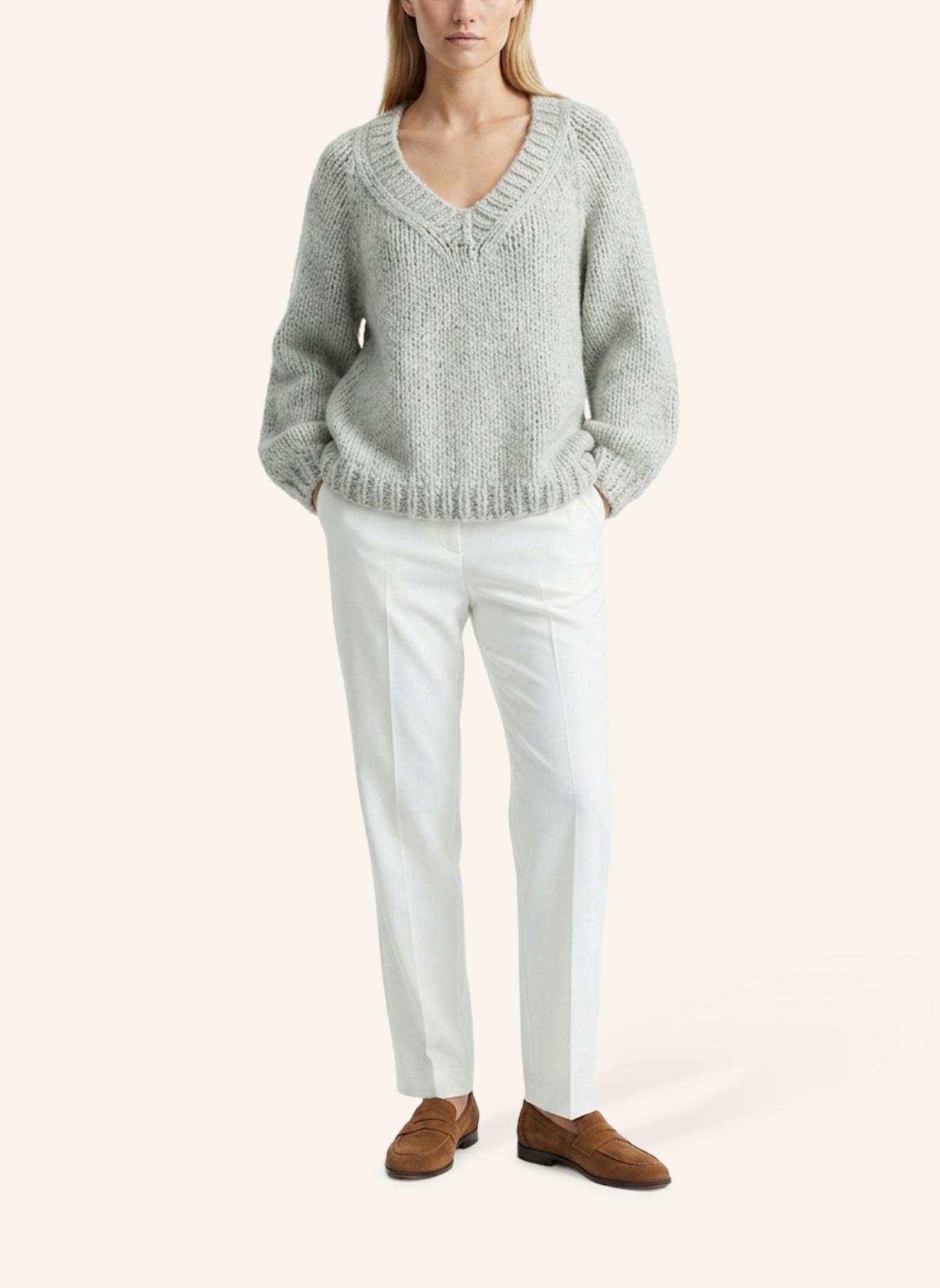 DOUIE Pullover AMELIE aus Cashmere: GRAU
