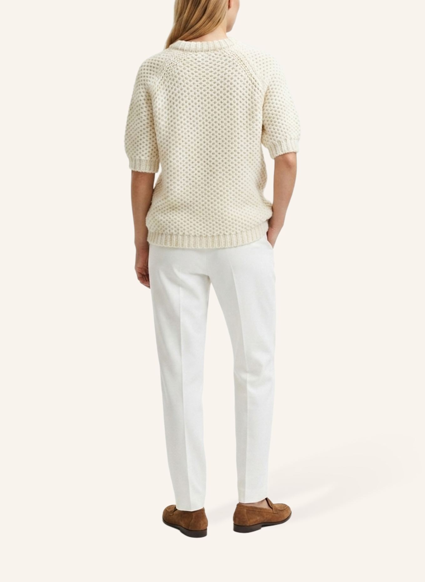 DOUIE Pullover LOLA aus Cashmere: ECRU
