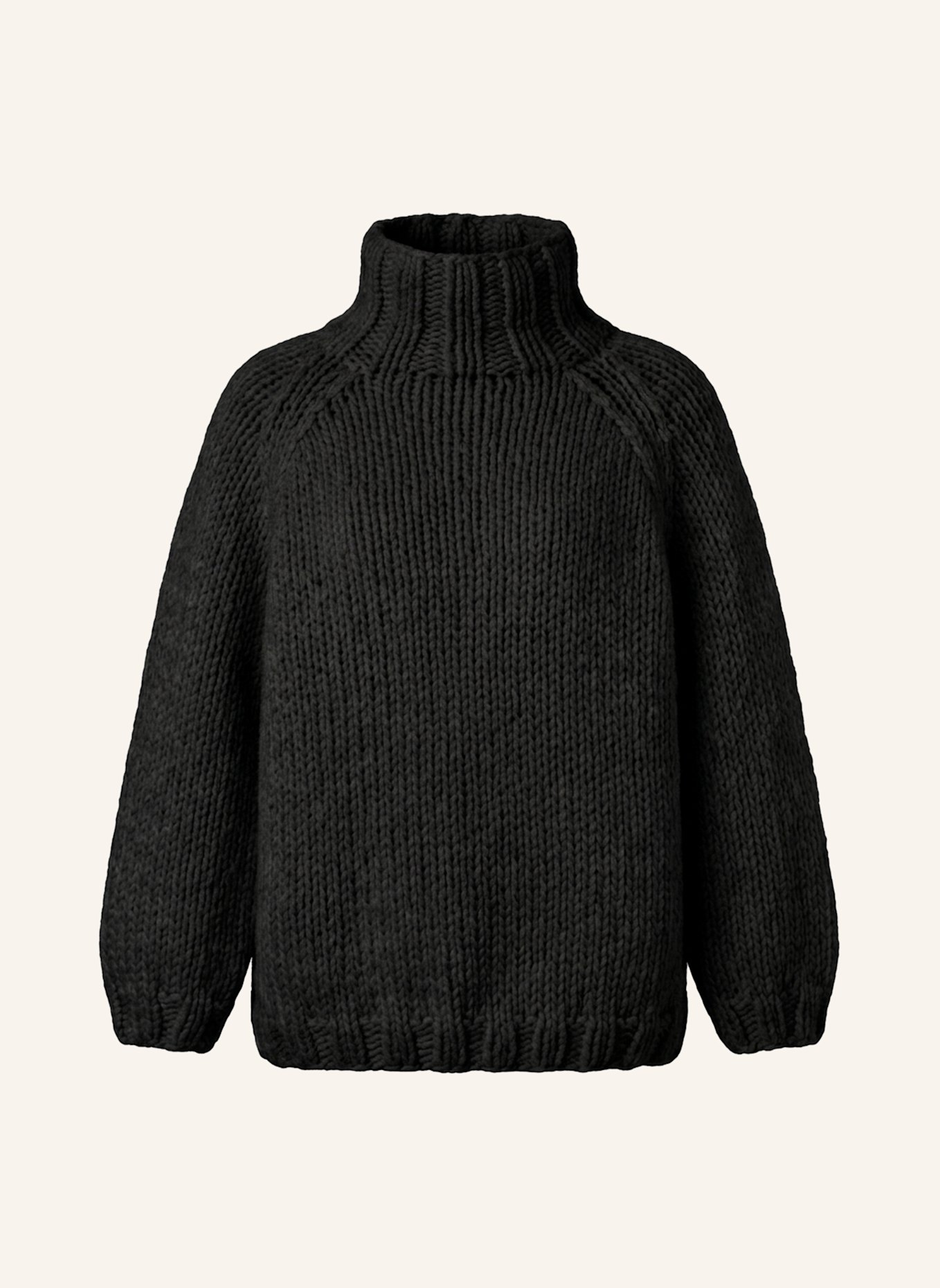 DOUIE Rollkragenpullover ESTELLE aus Cashmere: SCHWARZ