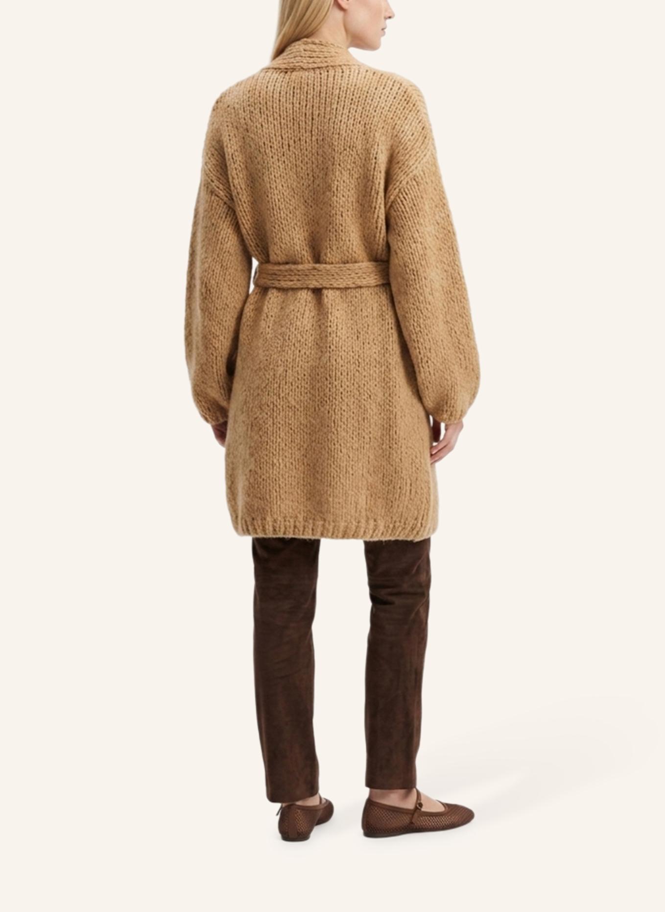 DOUIE Strickmantel MARGHERITE aus Cashmere: CAMEL