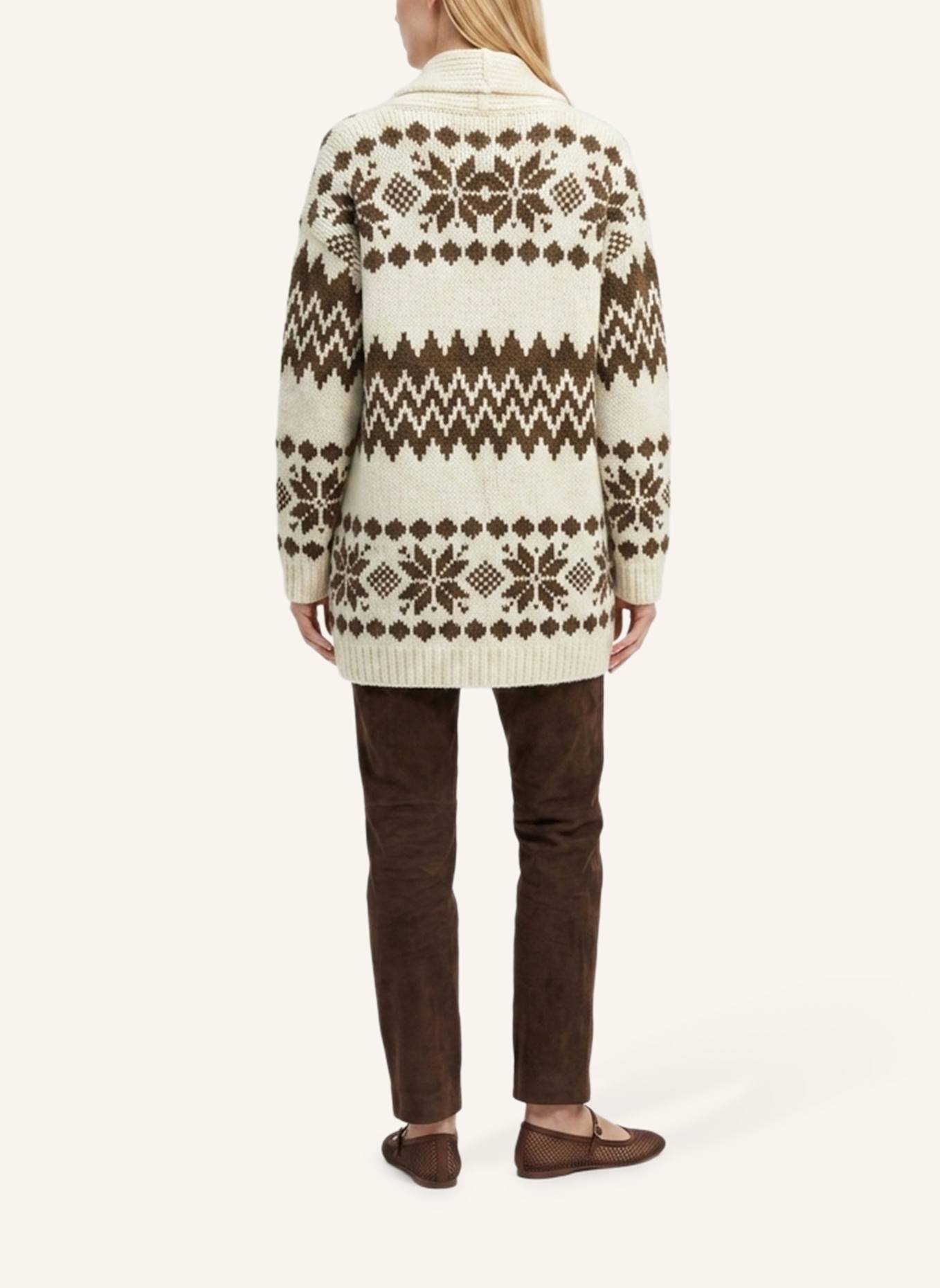 DOUIE Strickjacke ALAIA aus Cashmere: ECRU