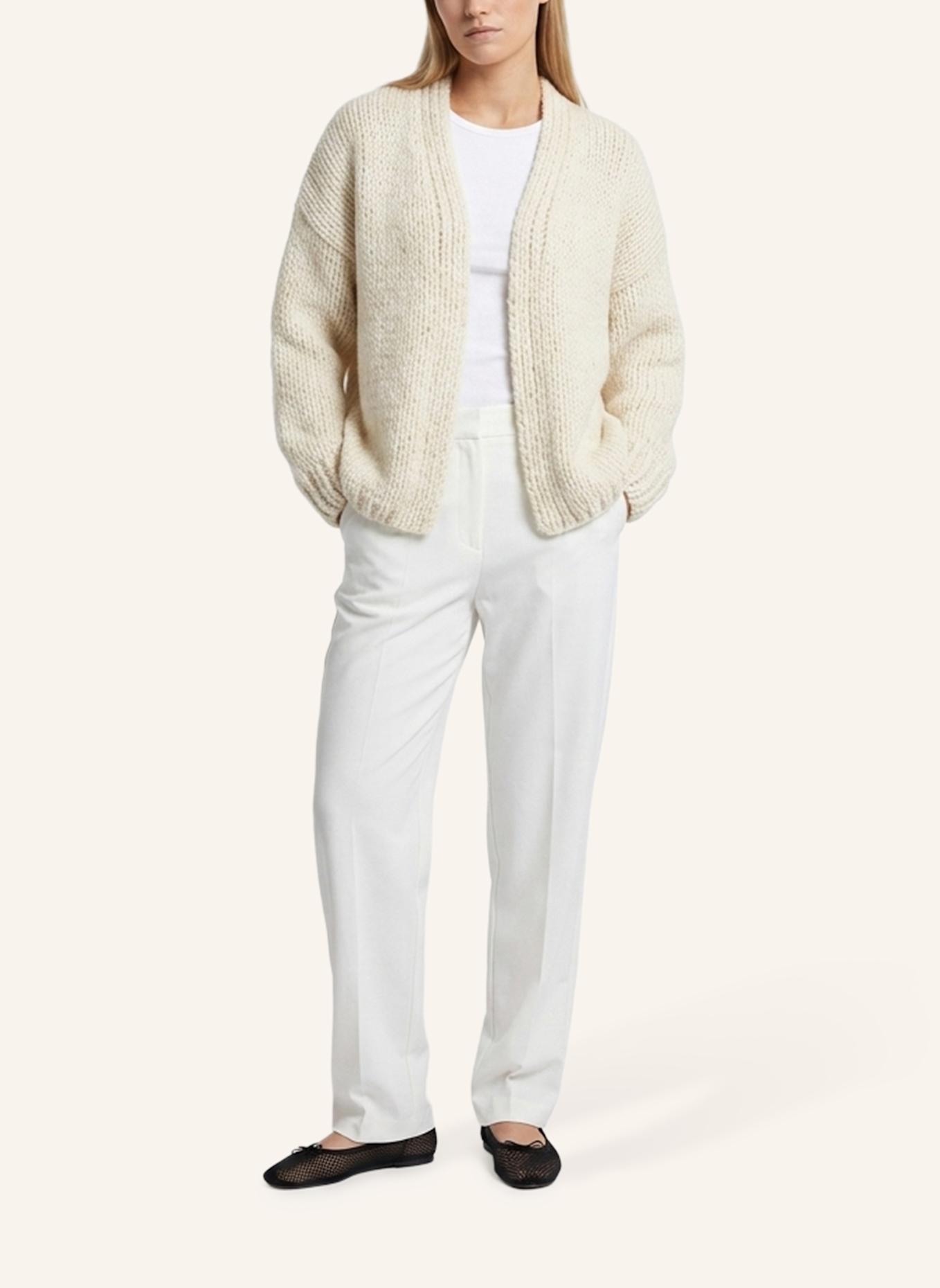 DOUIE Strickjacke DAKOTA aus Cashmere: ECRU