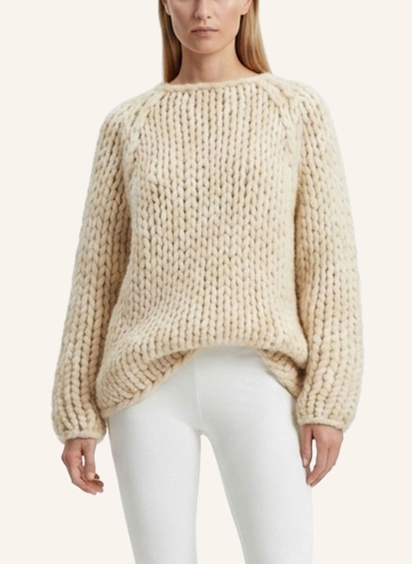 DOUIE Pullover NAYLA aus Cashmere: BEIGE