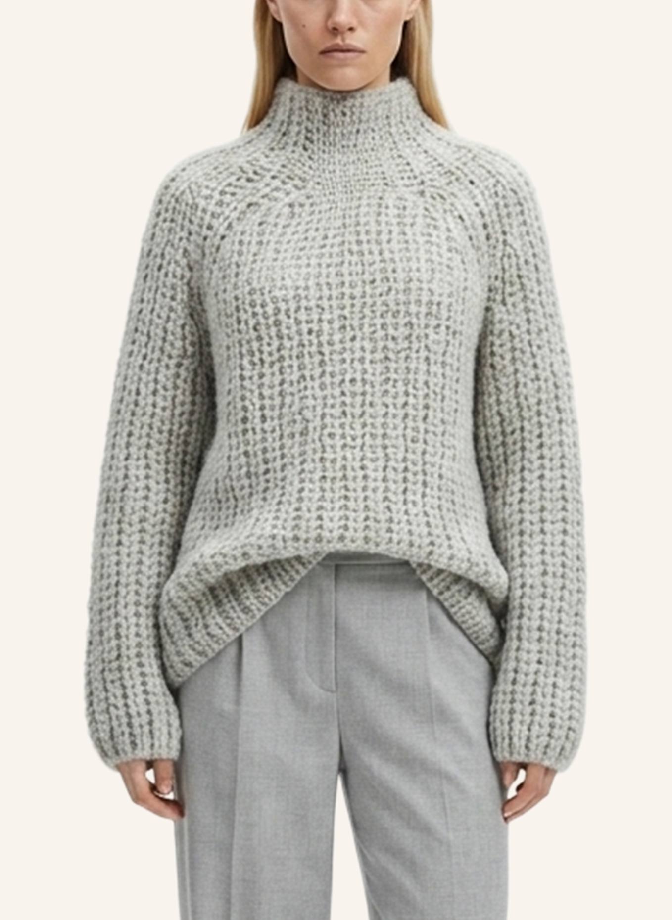 DOUIE Pullover MEGAN aus Cashmere: GRAU