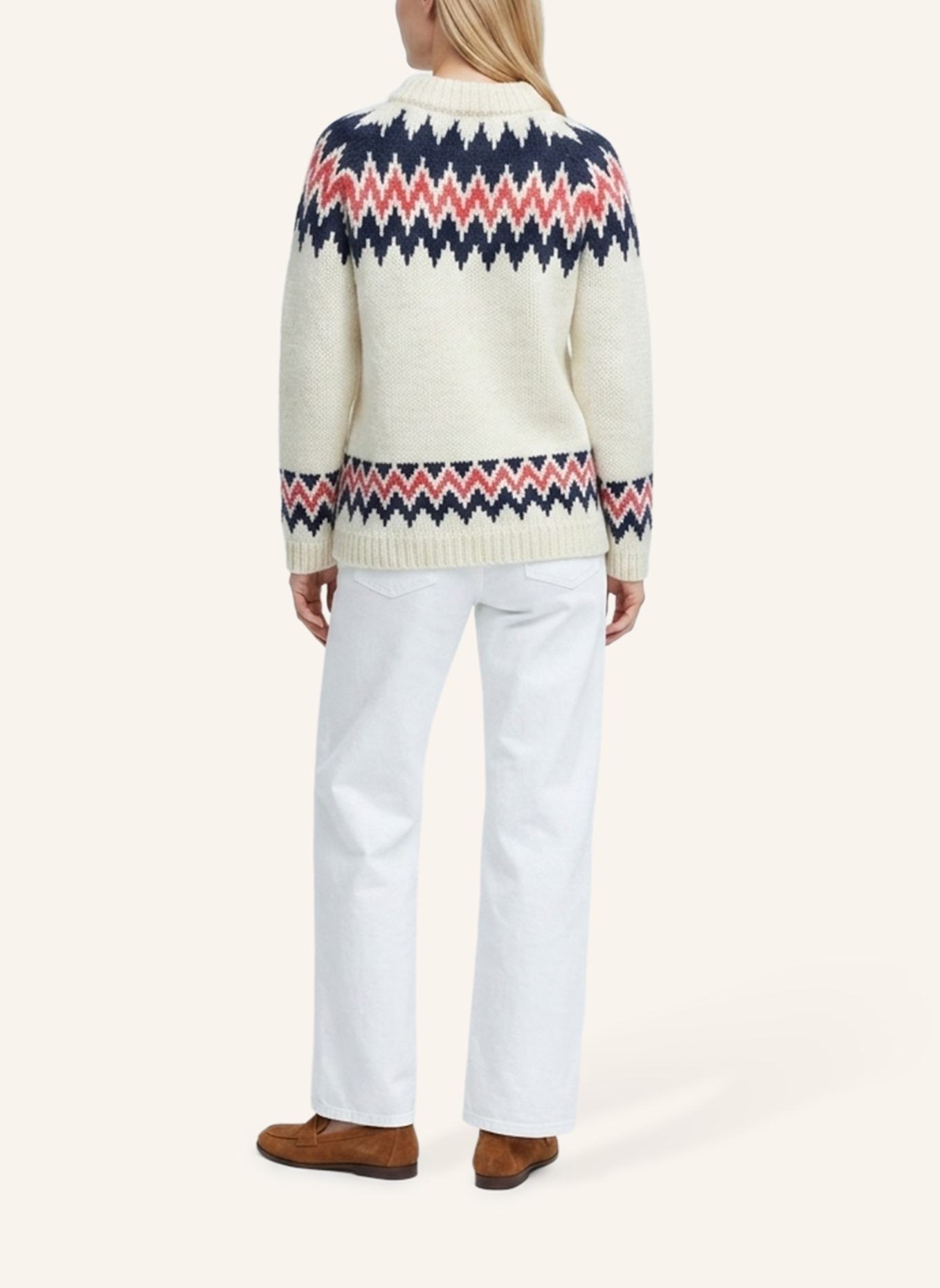 DOUIE Pullover PARIS aus Cashmere: ECRU