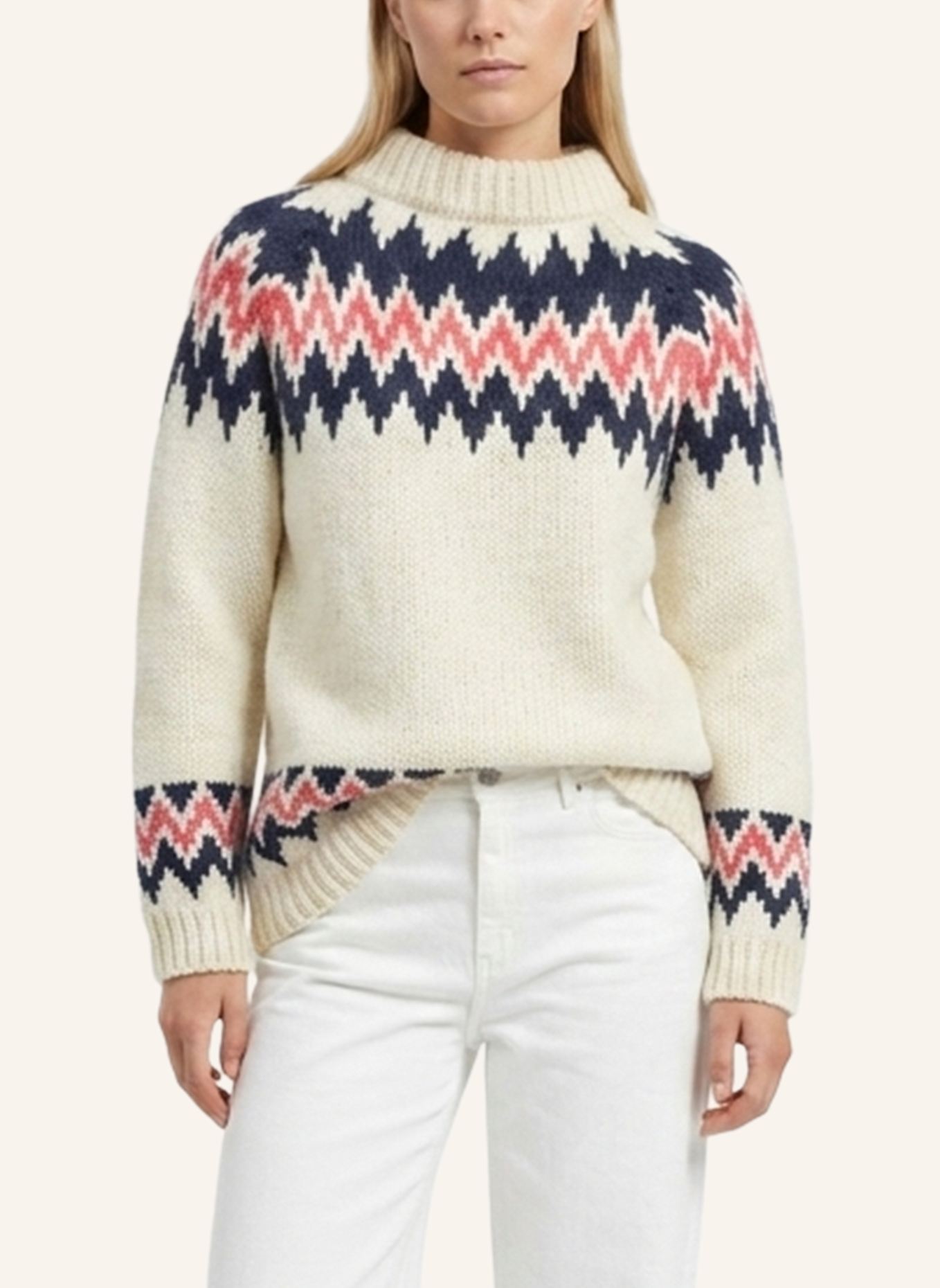 DOUIE Pullover PARIS aus Cashmere: ECRU