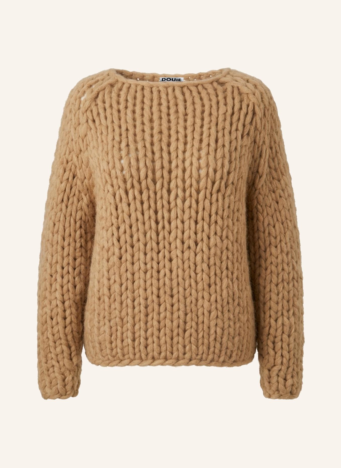 DOUIE Pullover NAYLA aus Cashmere: CAMEL