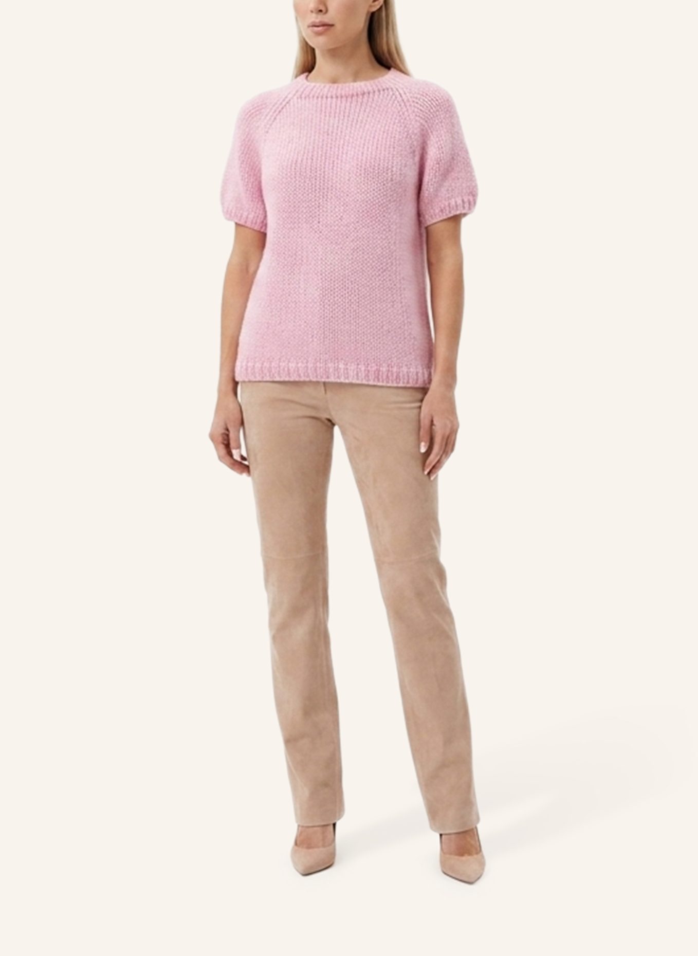 DOUIE Pullover PEARL aus Cashmere: PINK
