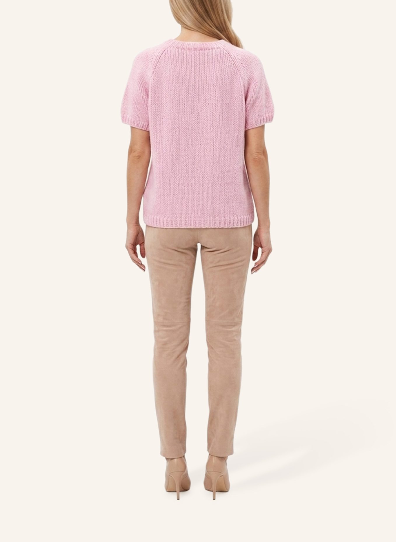 DOUIE Pullover PEARL aus Cashmere: PINK