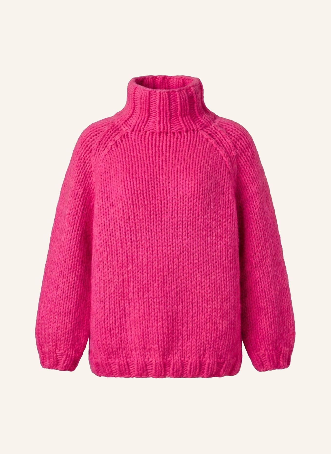 DOUIE Rollkragenpullover ESTELLE aus Cashmere: PINK