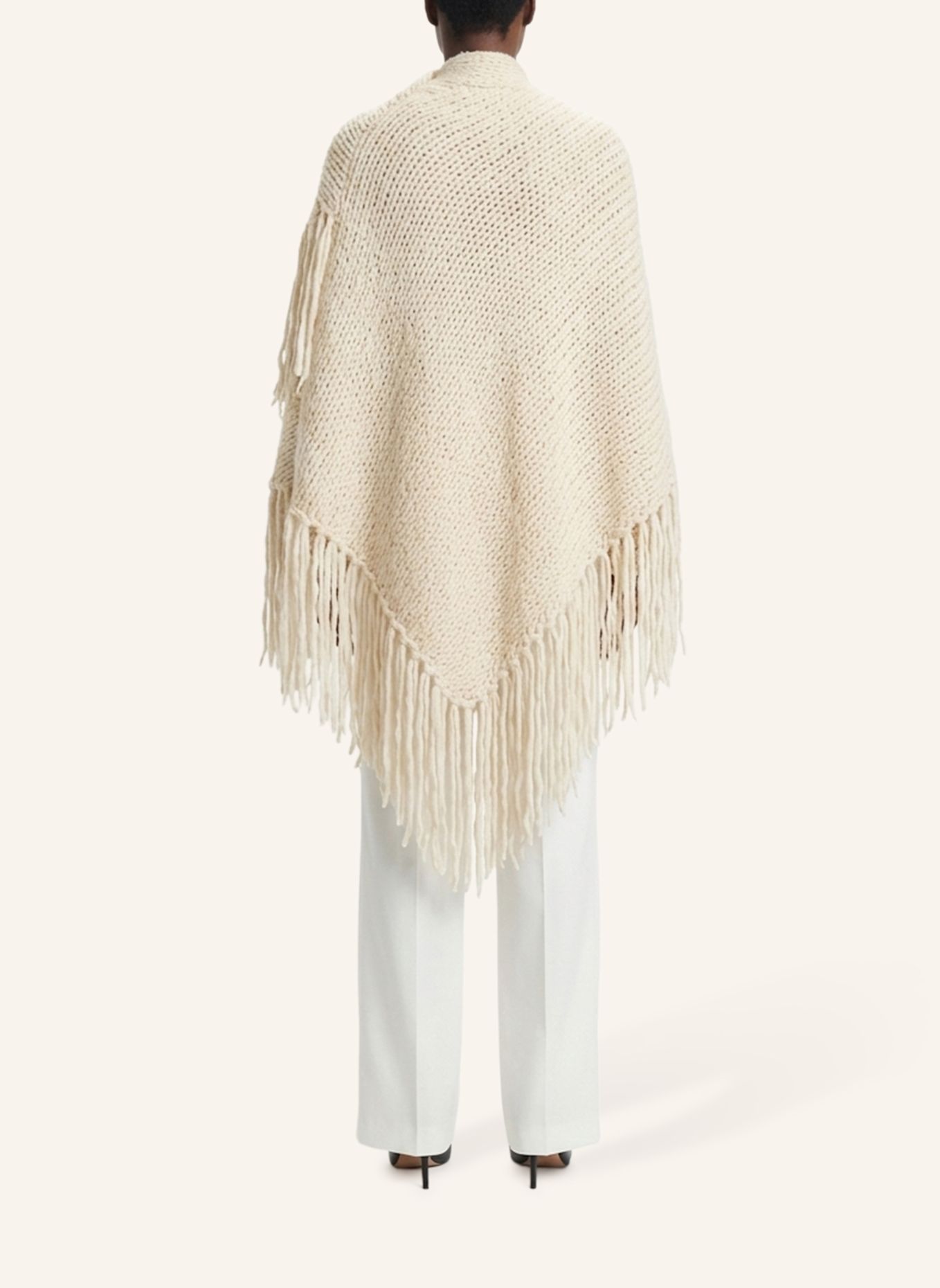 DOUIE Cape MIMI aus Cashmere: BEIGE