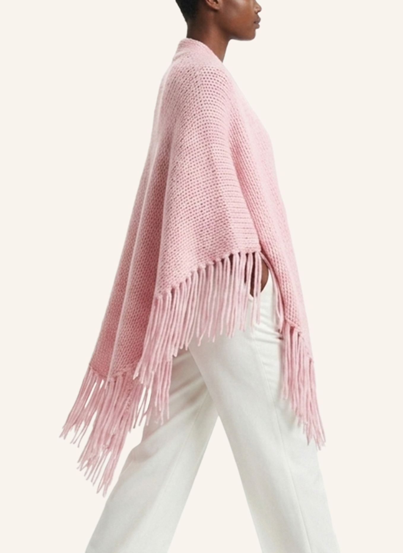 DOUIE Cape MIMI aus Cashmere: ROSA