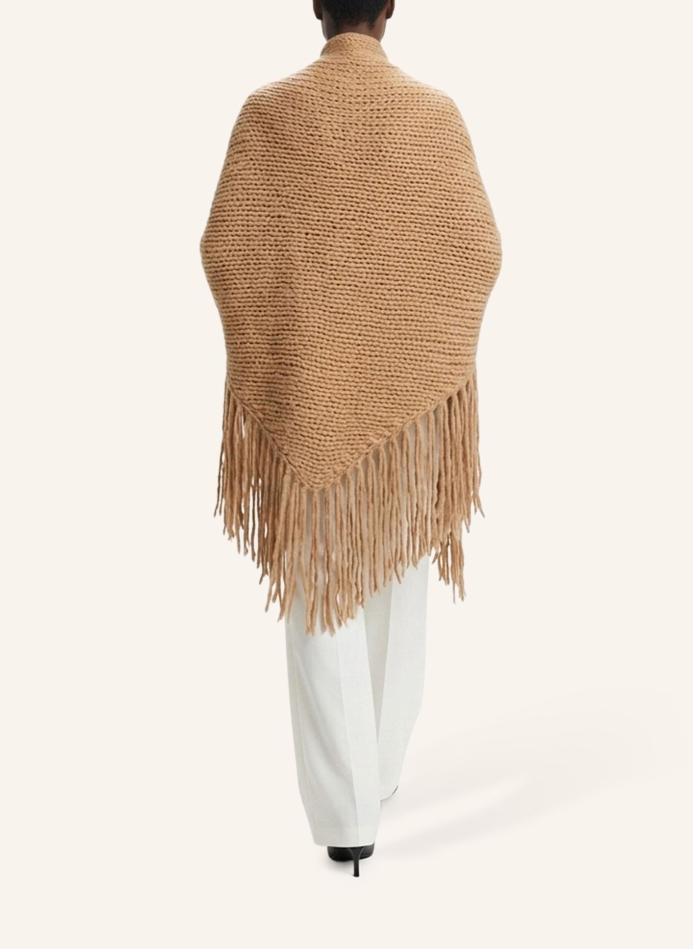 DOUIE Cape MIMI aus Cashmere: CAMEL