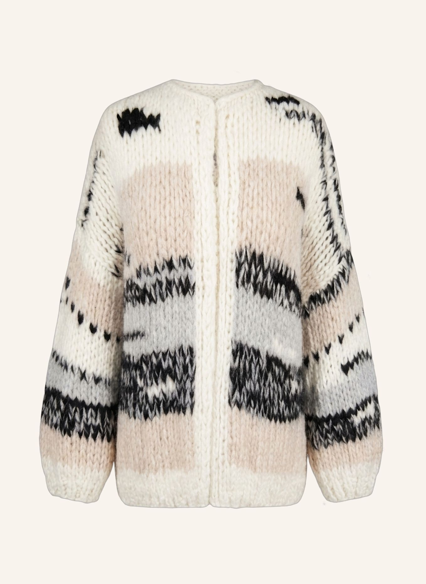 DOUIE Strickjacke NINON aus Cashmere: BEIGE
