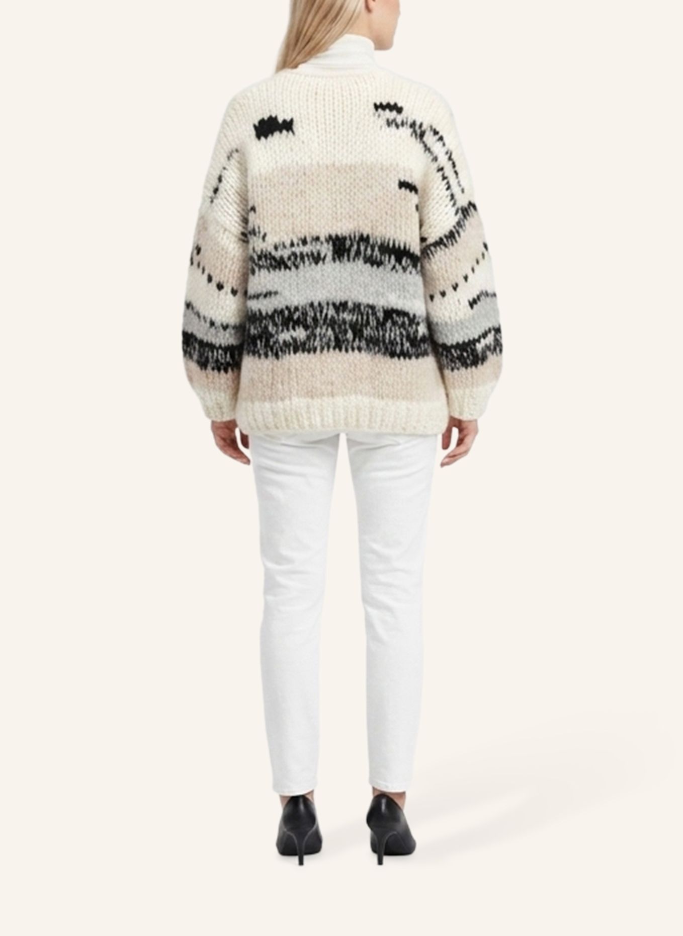 DOUIE Strickjacke NINON aus Cashmere: BEIGE