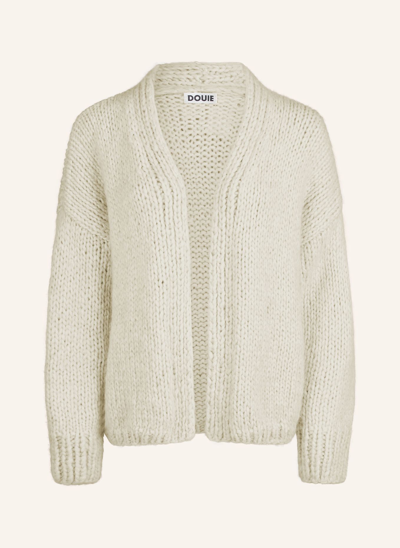DOUIE Strickjacke DAKOTA aus Cashmere: ECRU
