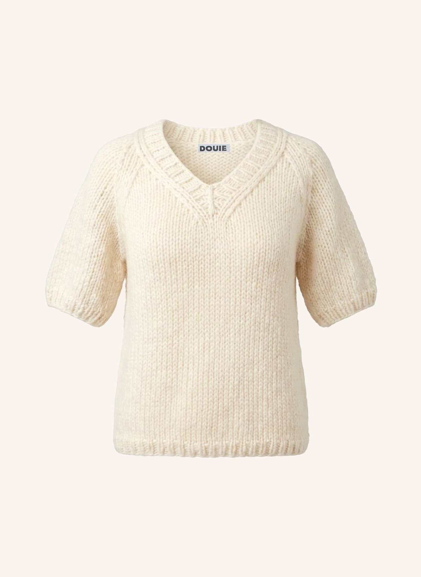 DOUIE Pullover DARIA aus Cashmere: ECRU