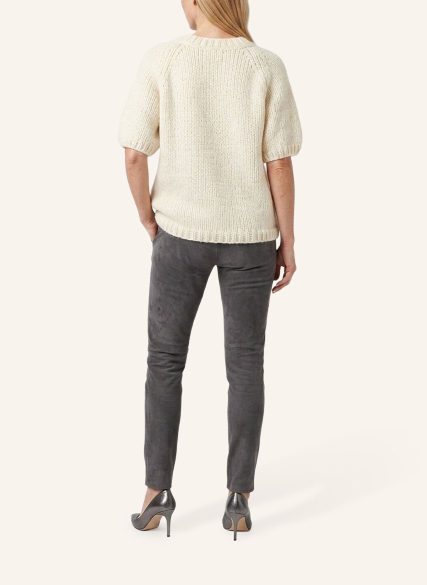 DOUIE Pullover DARIA aus Cashmere: ECRU