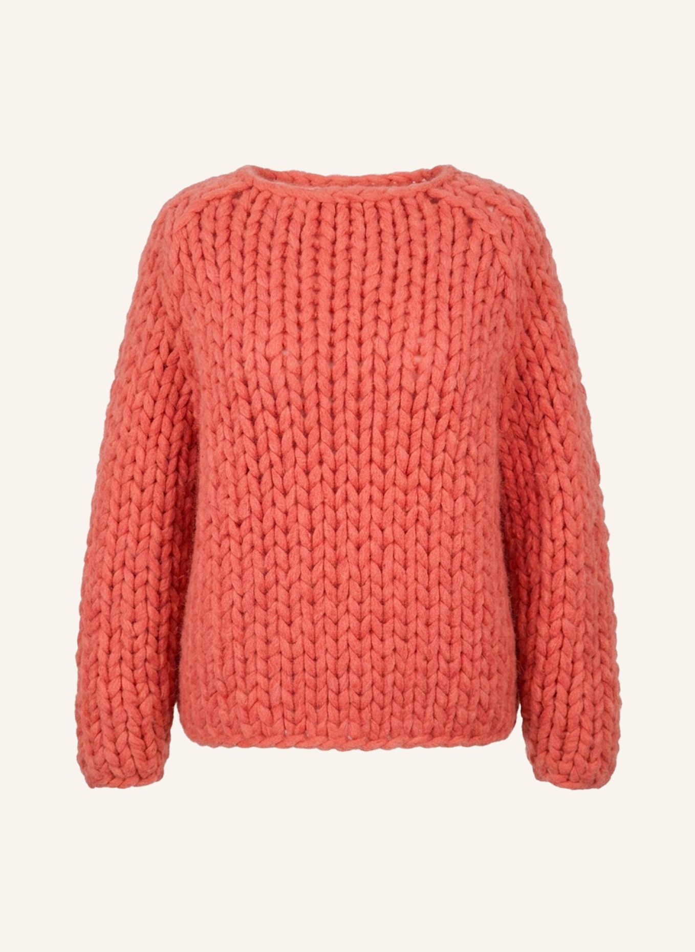 DOUIE Pullover NAYLA aus Cashmere: HELLROT