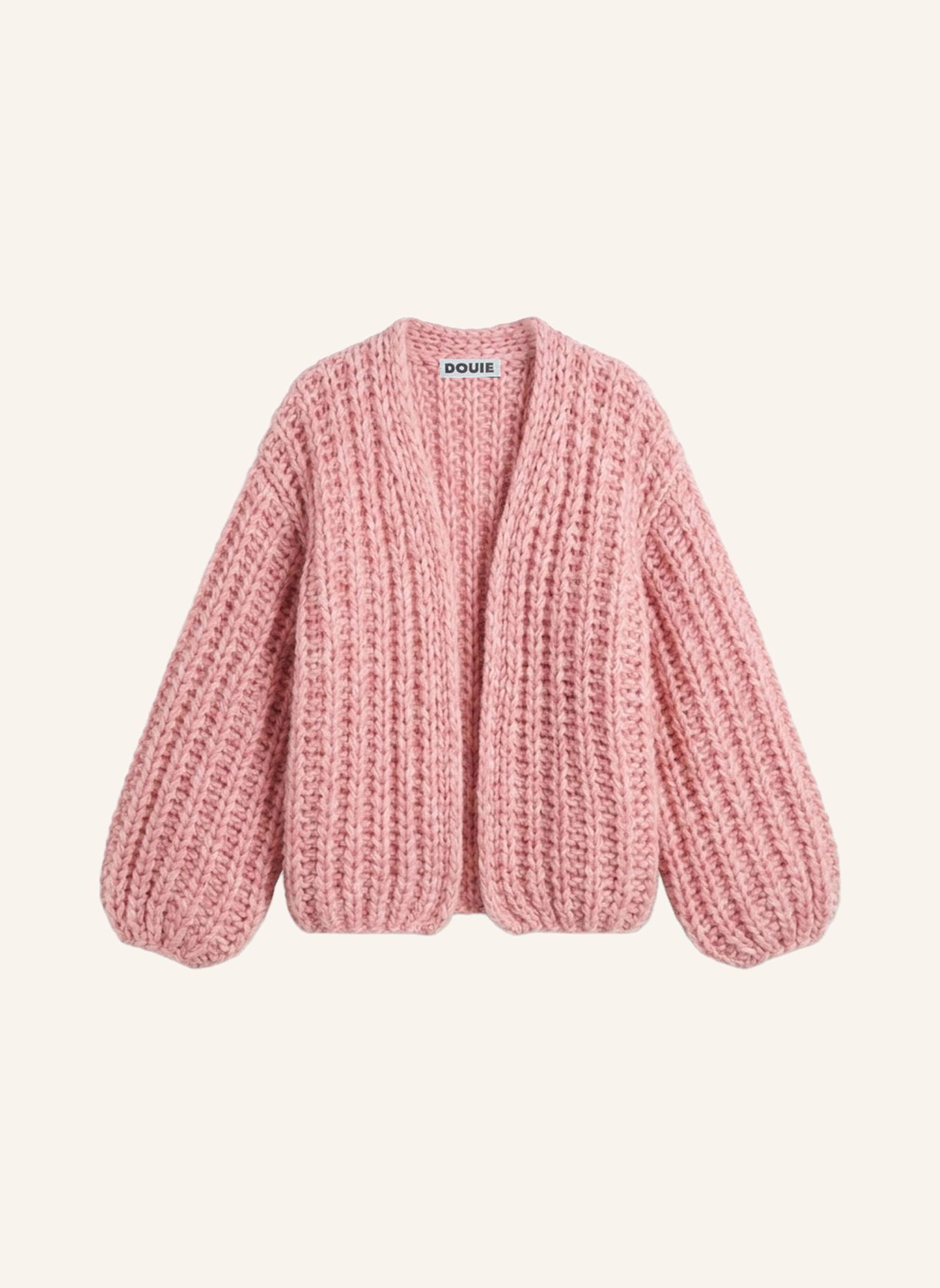 DOUIE Strickjacke BAVARIA mit Mohair: ROSA