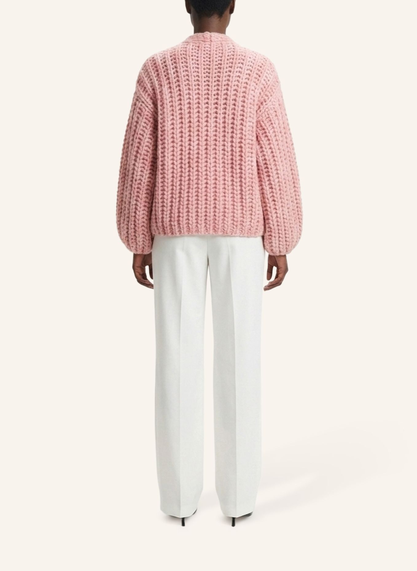 DOUIE Strickjacke BAVARIA mit Mohair: ROSA