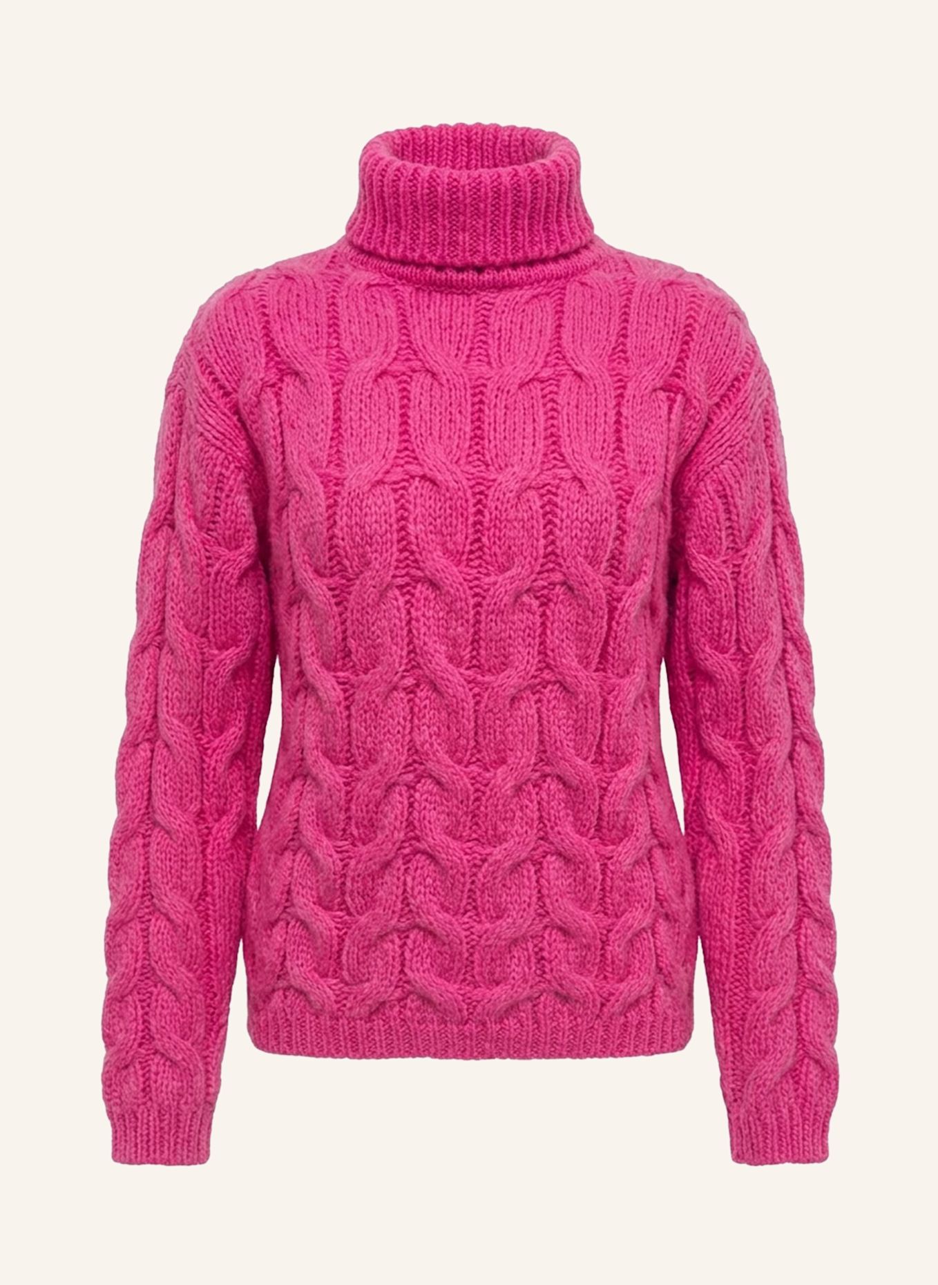 DOUIE Rollkragenpullover NAOMI aus Cashmere: PINK