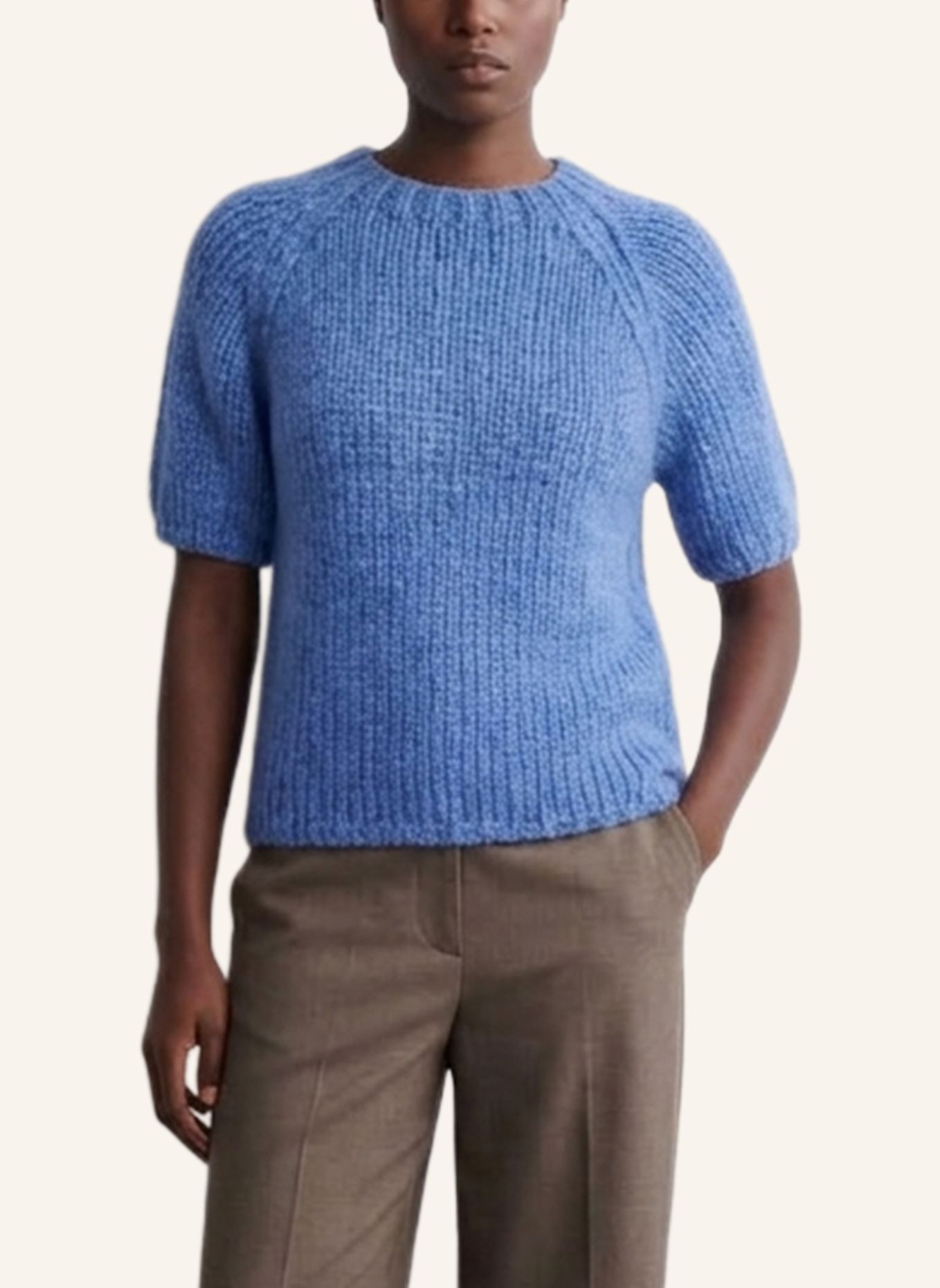 DOUIE Pullover KASIA aus Cashmere: BLAU