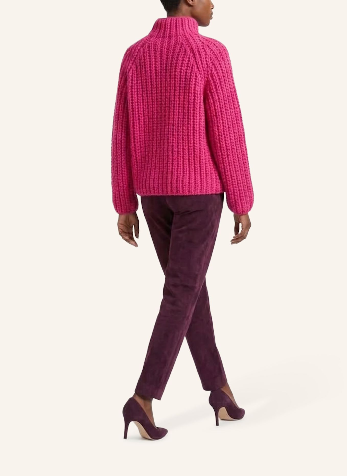 DOUIE Pullover ISABELLA aus Cashmere: PINK
