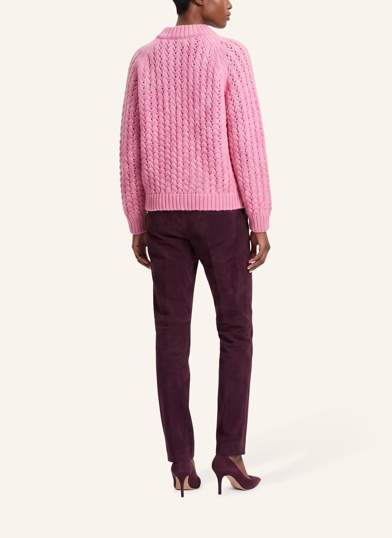 DOUIE Pullover NENA aus Cashmere: PINK