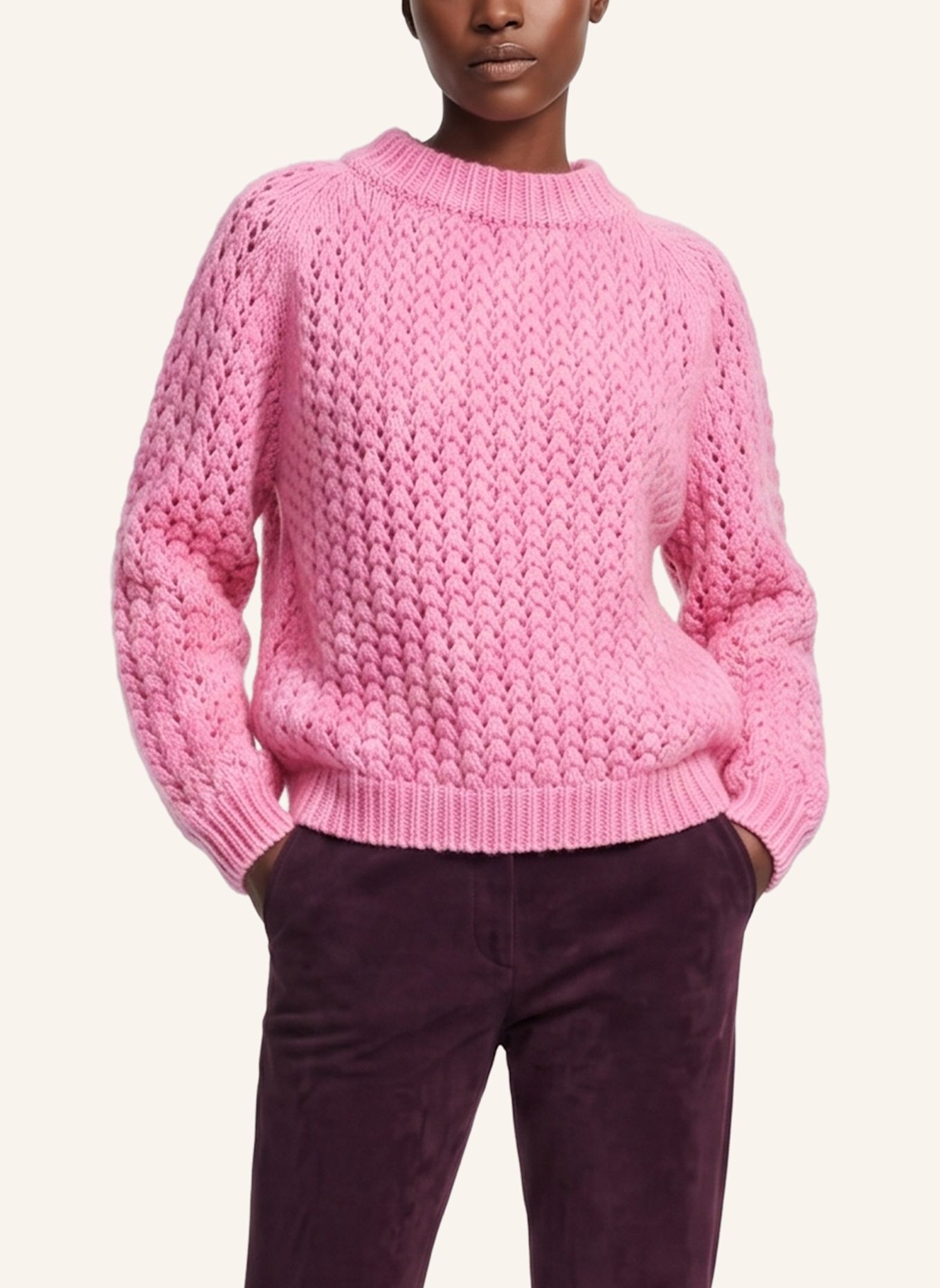 DOUIE Pullover NENA aus Cashmere: PINK