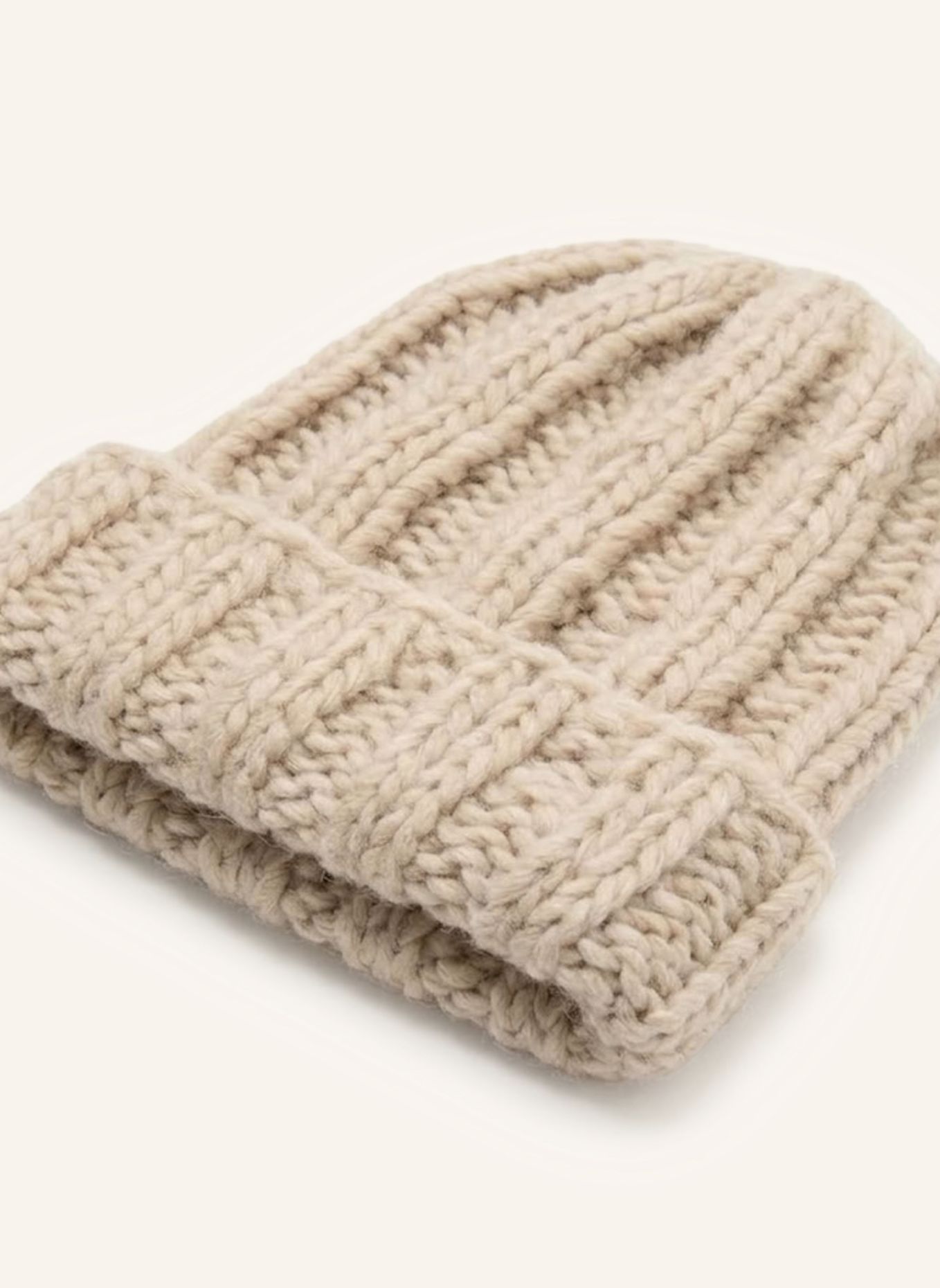 DOUIE Cashmere-Mütze POLLY: BEIGE