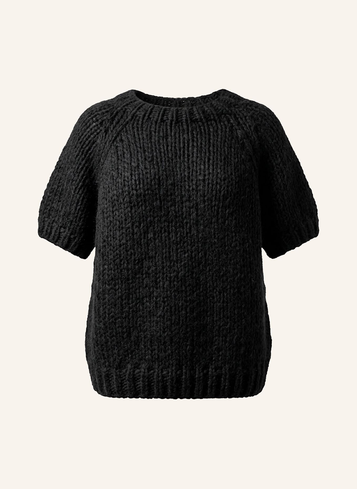 DOUIE Pullover PEARL aus Cashmere: SCHWARZ